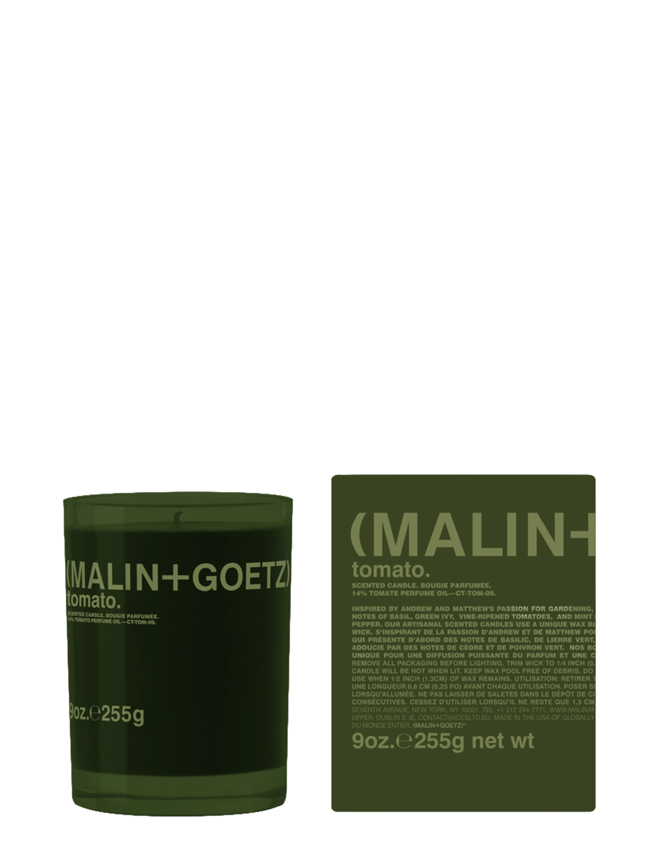 Malin+Goetz Malin+Goetz Tomato Candle (Green Wax) 255g - Over 500 kr - NO COLOR / undefined