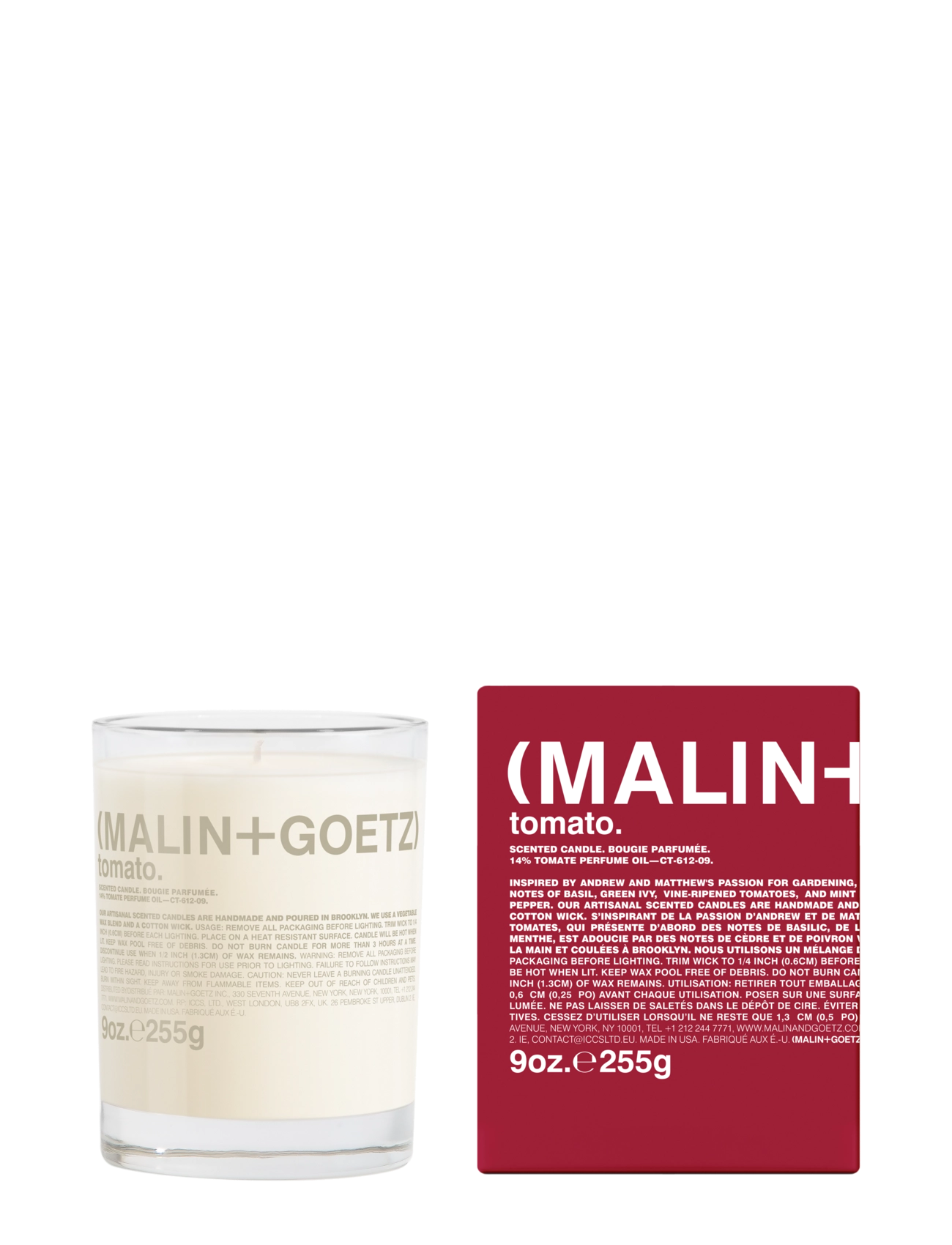 Malin+Goetz Malin+Goetz Tomato Candle (Green Wax) 255g - Köp efter pris - NO COLOR / undefined