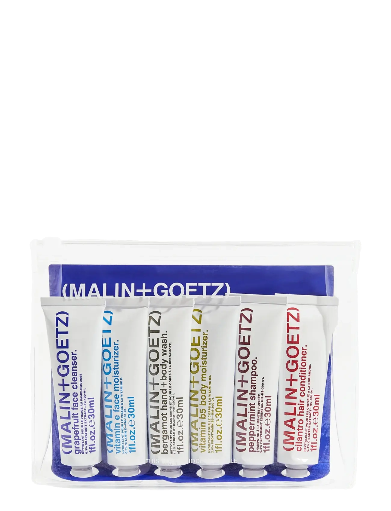 Malin+Goetz Best Sellers Travel Kit, Travel Size, Nude, Str: 180 ML