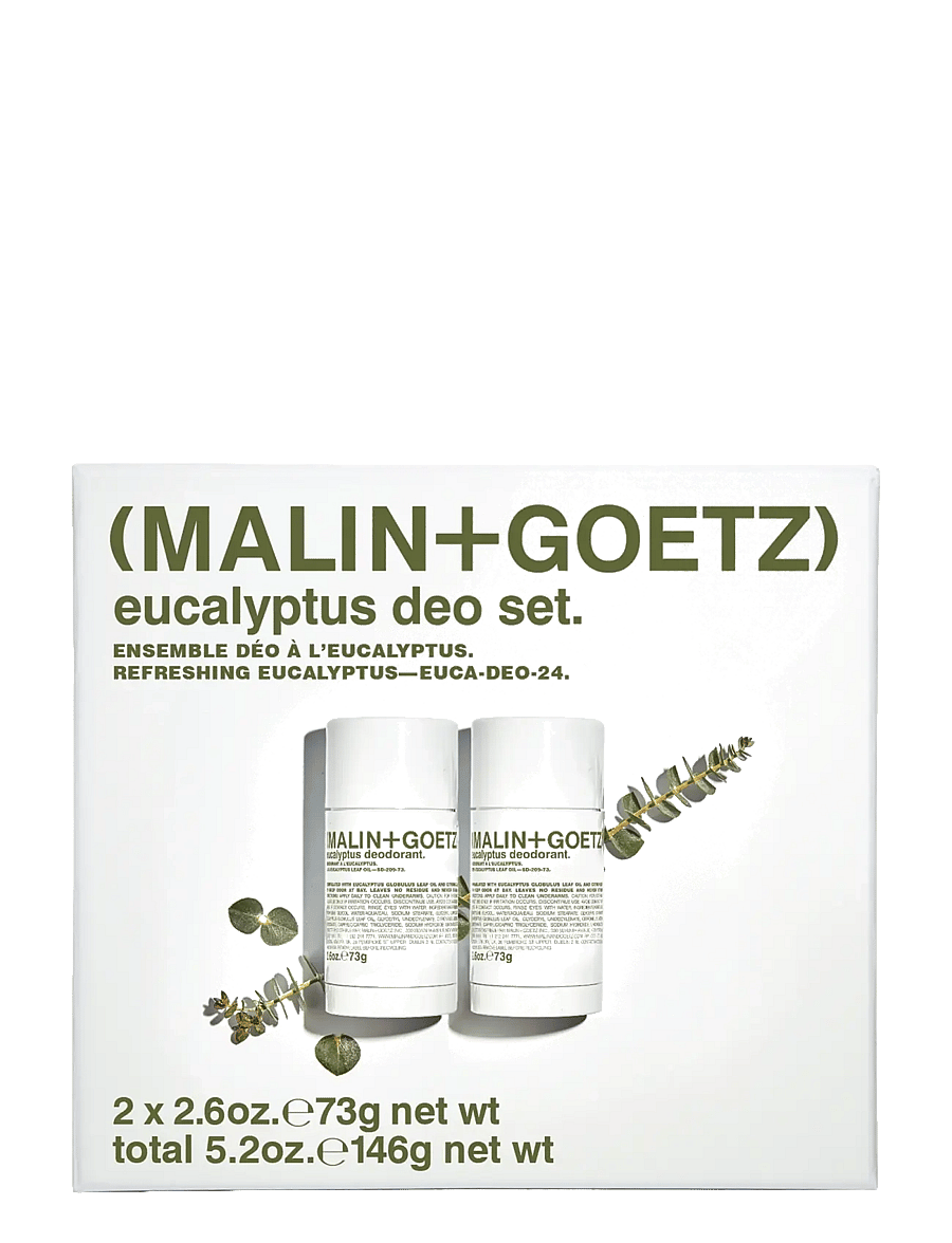 Malin+Goetz - Eucalyputs Deo Duo Set. - deostifter - clear - 0