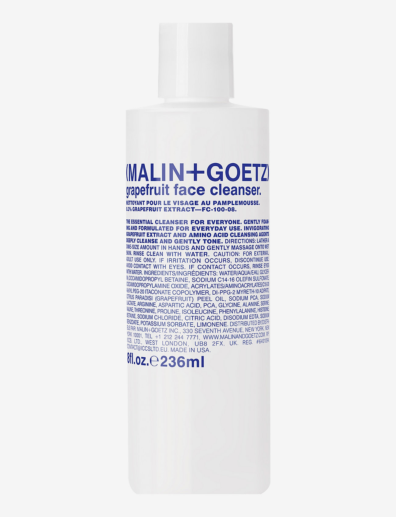 Malin+Goetz - Grapefruit Face Cleanser - cleansing gel - no colour - 0