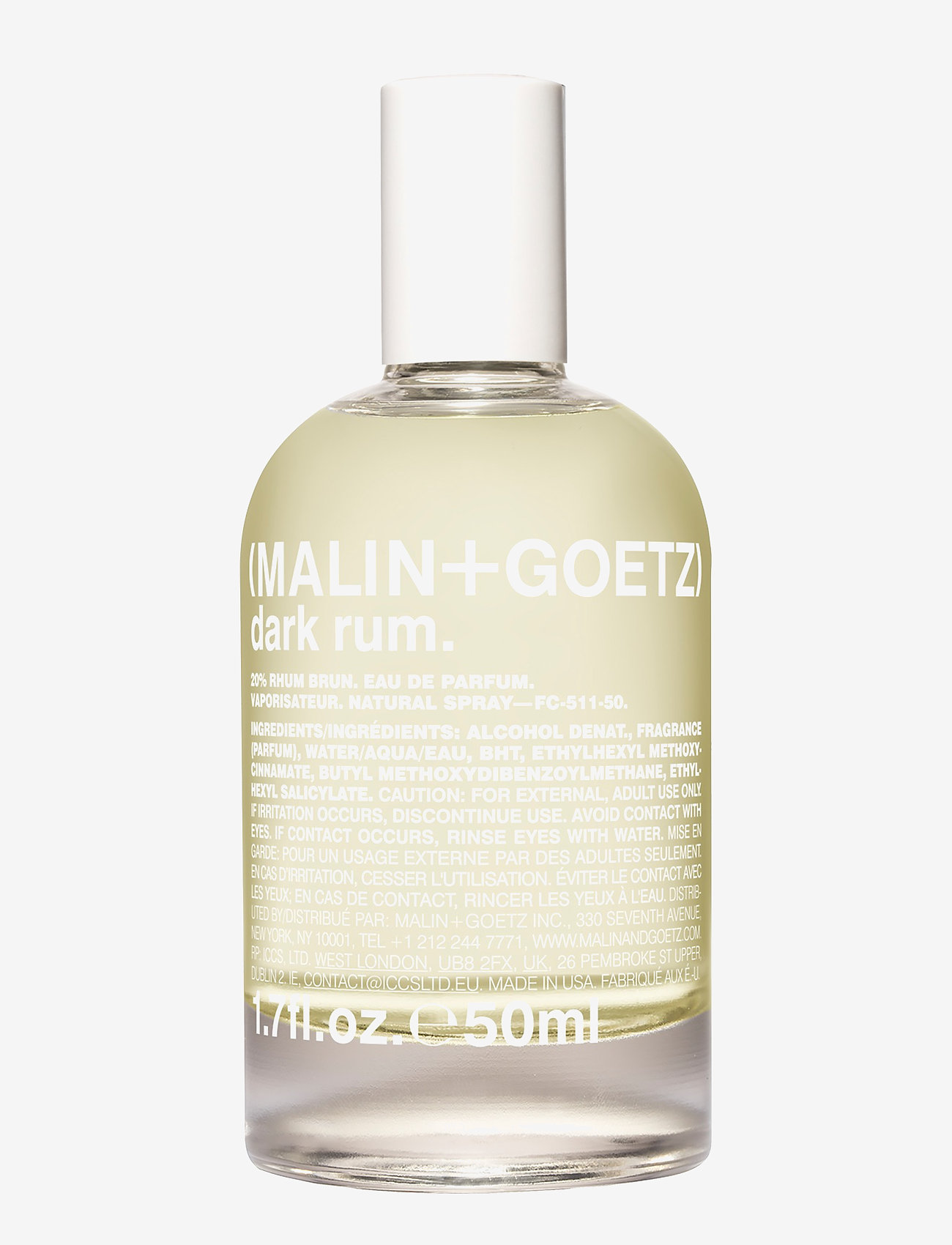 Malin+Goetz - Dark Rum Eau de Parfum - parfym - clear - 0