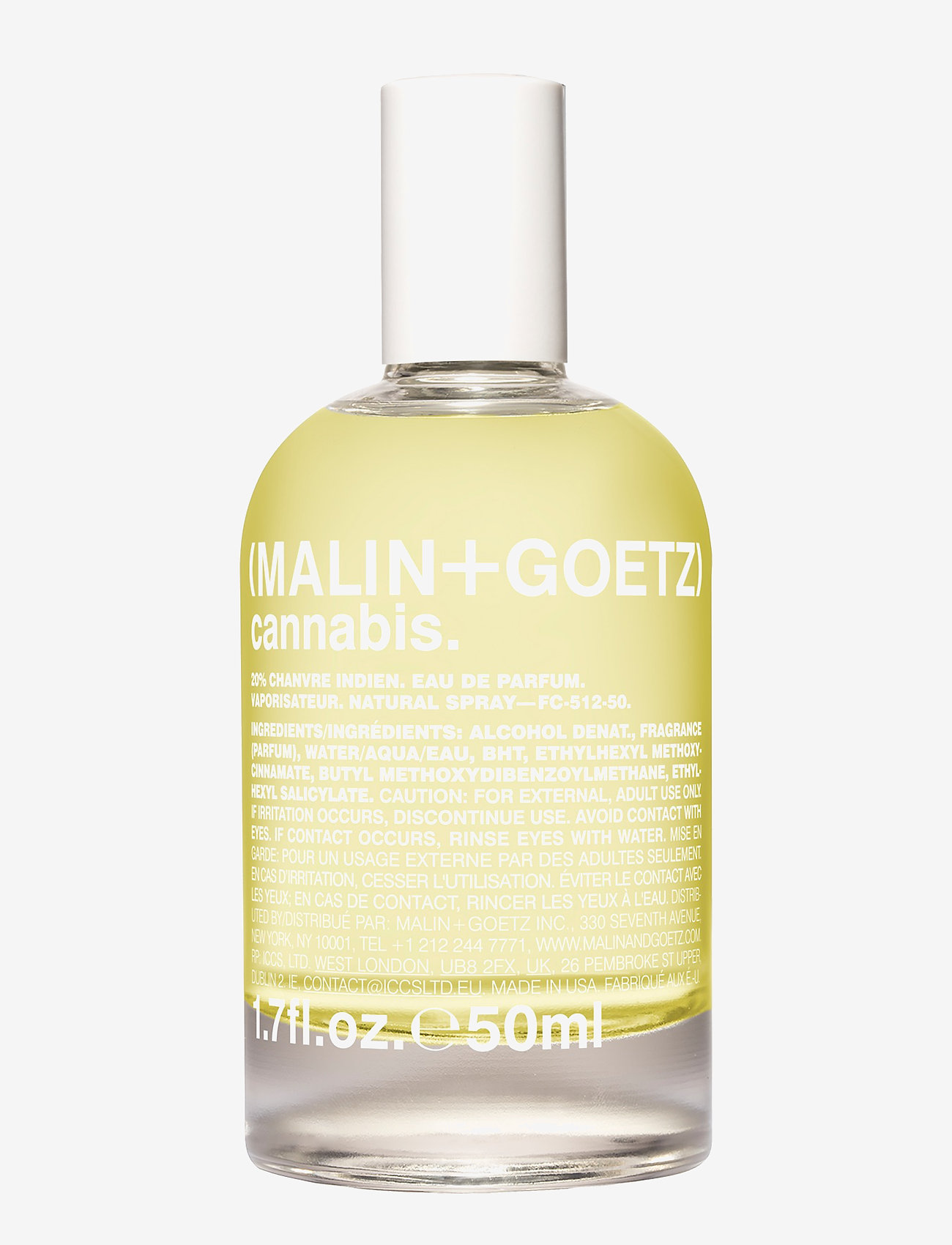 Malin+Goetz Cannabis Eau De Parfum, 50 ml, Nude, Parfume > Eau De Parfum, Dame