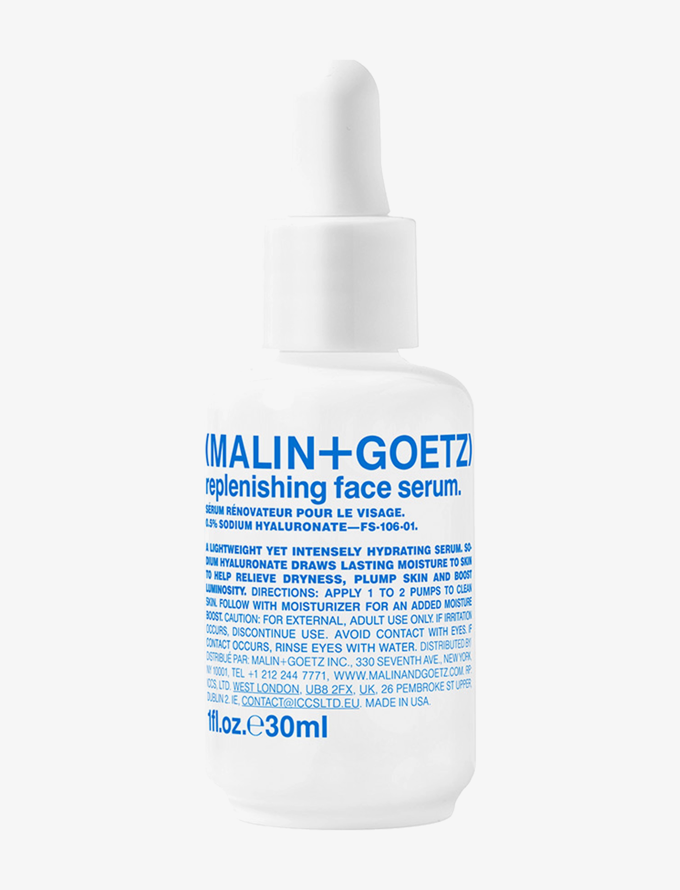 Malin+Goetz Replenishing Face Serum, Serum, Nude, Str: 30ML