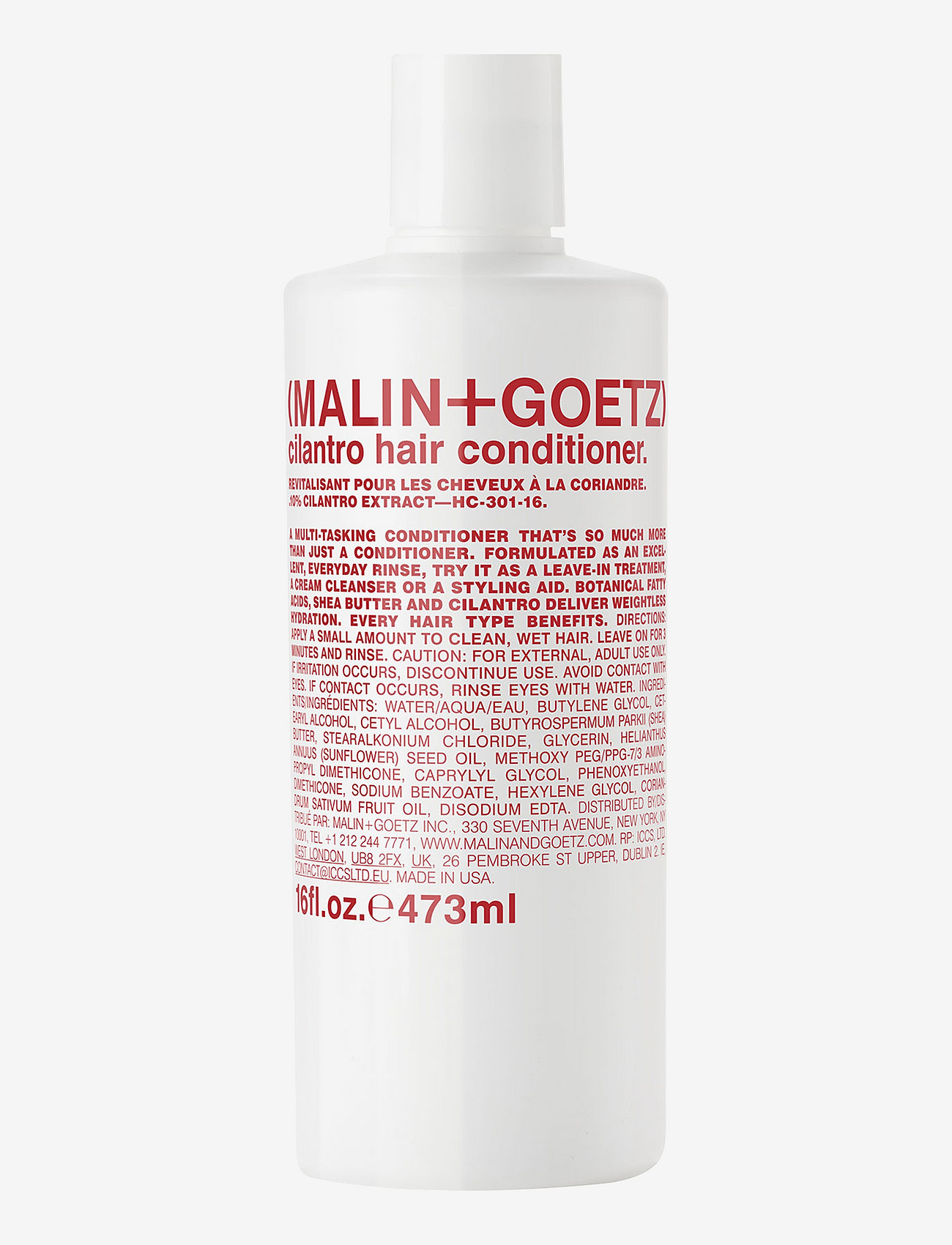 Malin+Goetz - Cilantro Hair Conditioner - hårpleje - no color - 0