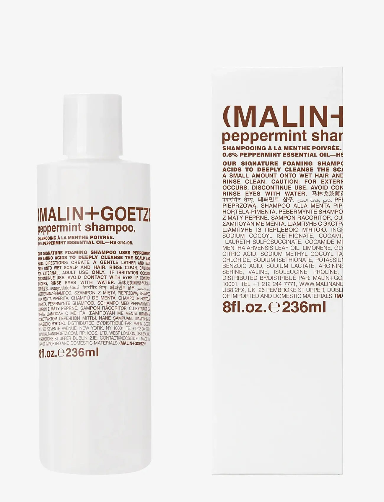 Malin+Goetz - Peppermint Shampoo - hårpleje - no colour - 0