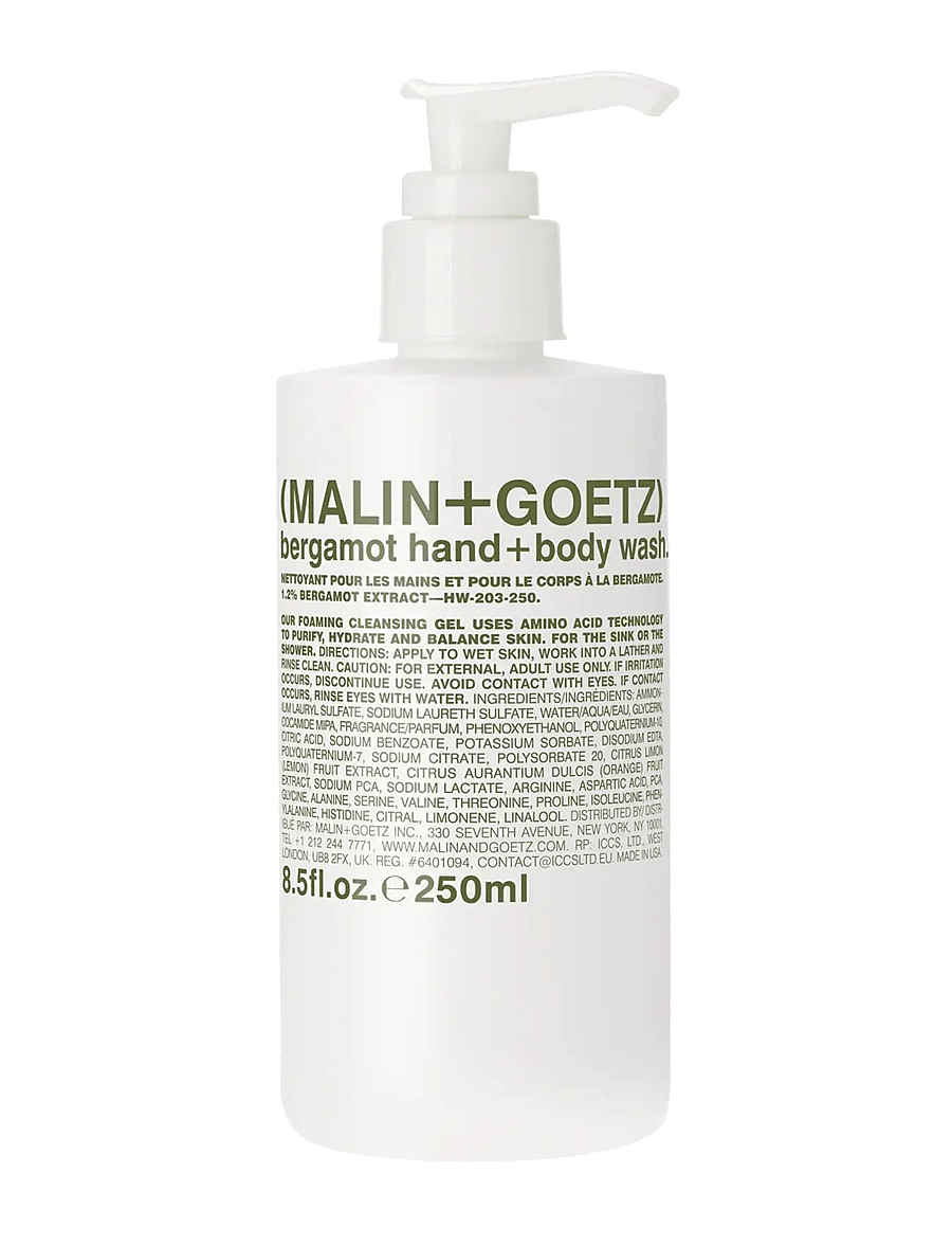 Malin+Goetz - Bergamot Hand + Body Wash - sturtugel og olíur - no colour - 0