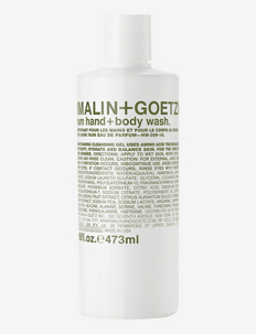 rum hand + body wash, Malin+Goetz