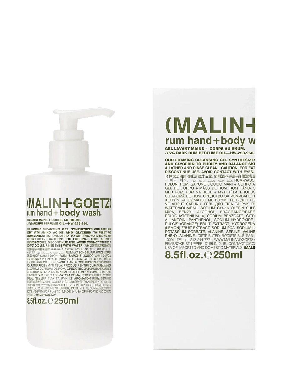 Malin+Goetz - Rum Hand + Body Wash - duschgel & duscholjor - no colour - 0