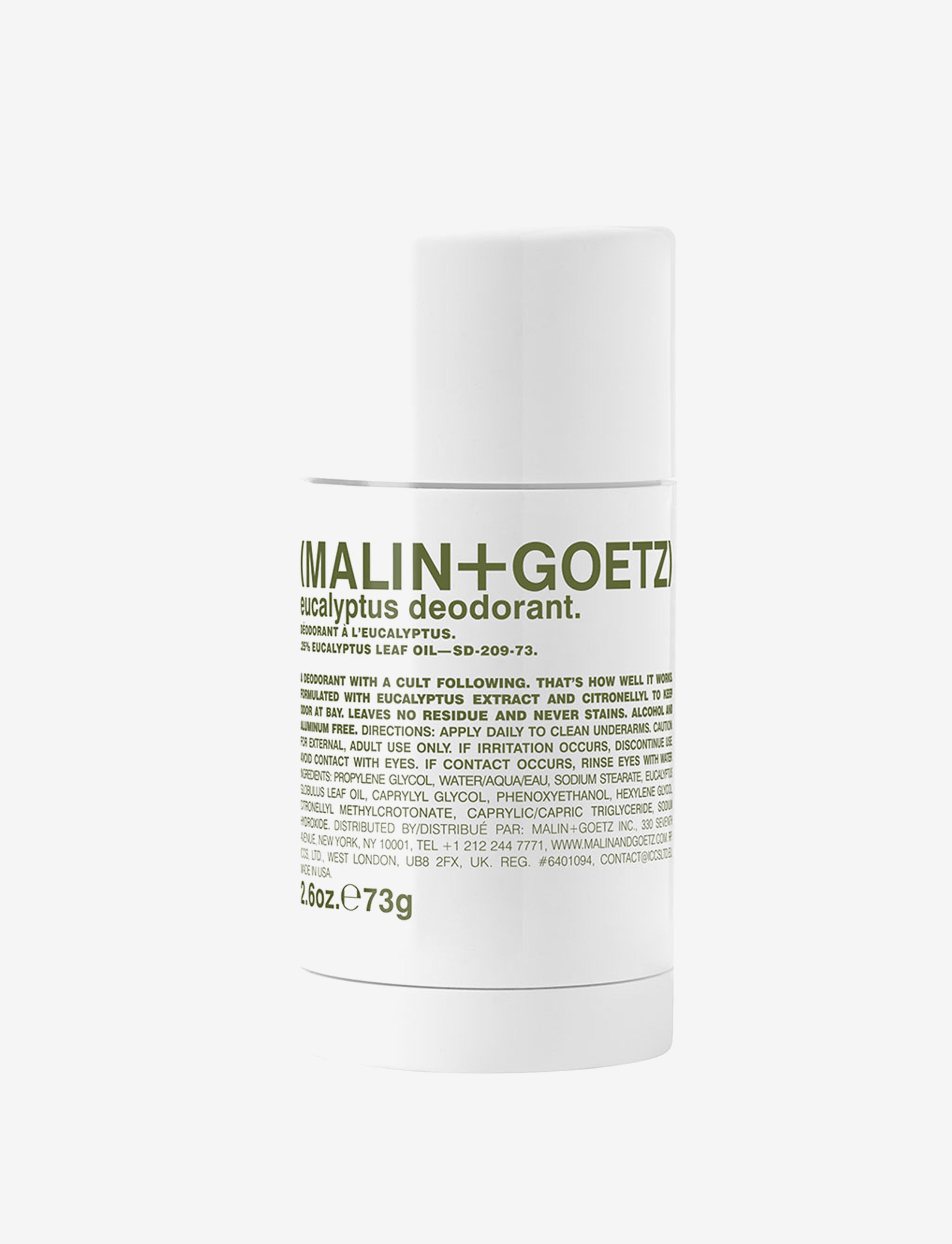 Malin+Goetz Eucalyptus Deodorant, 73 G, Nude, Creams & Wipes, Creams & Wipes, Dame