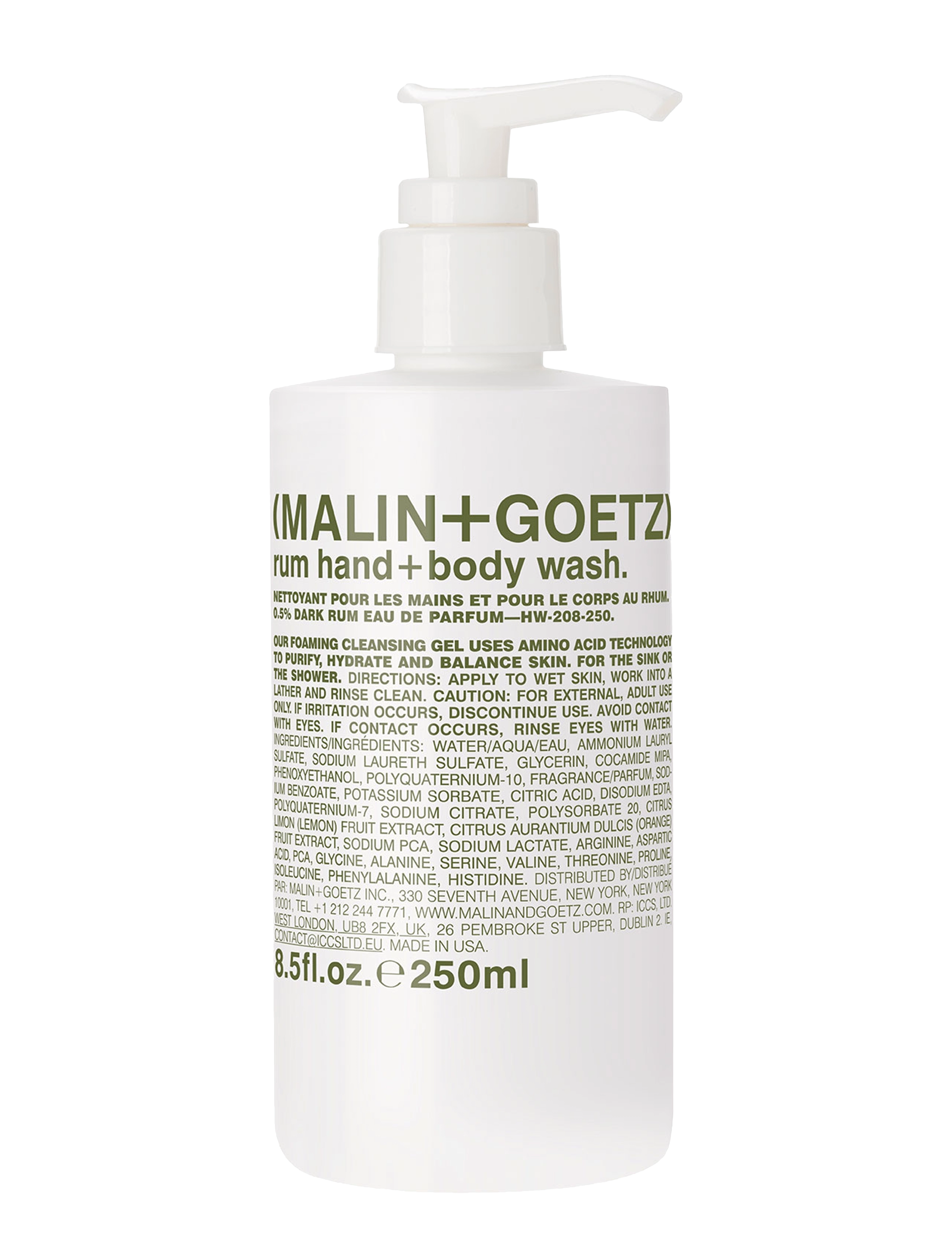 Malin+Goetz Rum Hand + Body Wash - Badeværelse - NO COLOUR / undefined