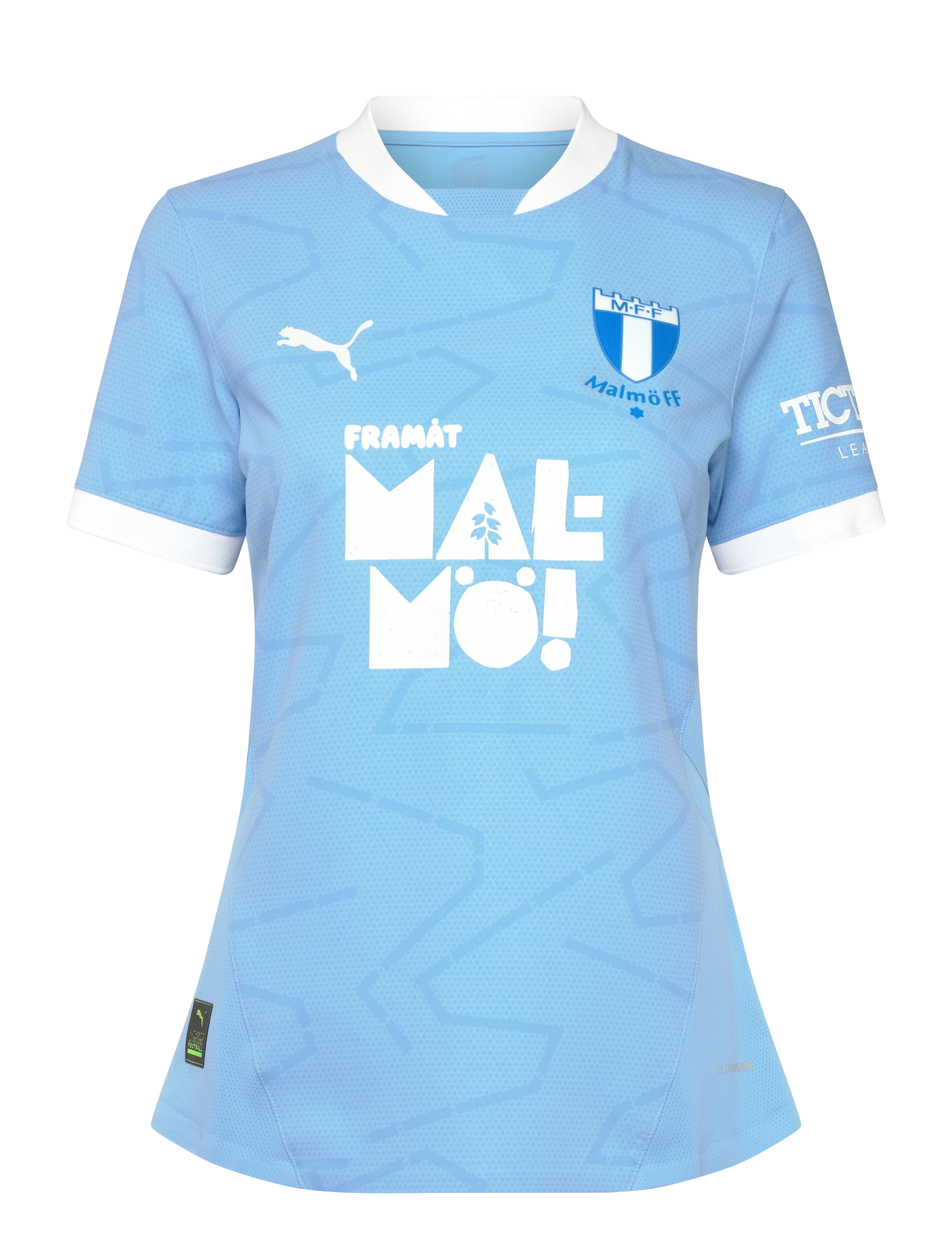 MALMÖ FF Mff Home Jersey Promo W, Hjemme Fodboldtrøje, Blå, Str: L