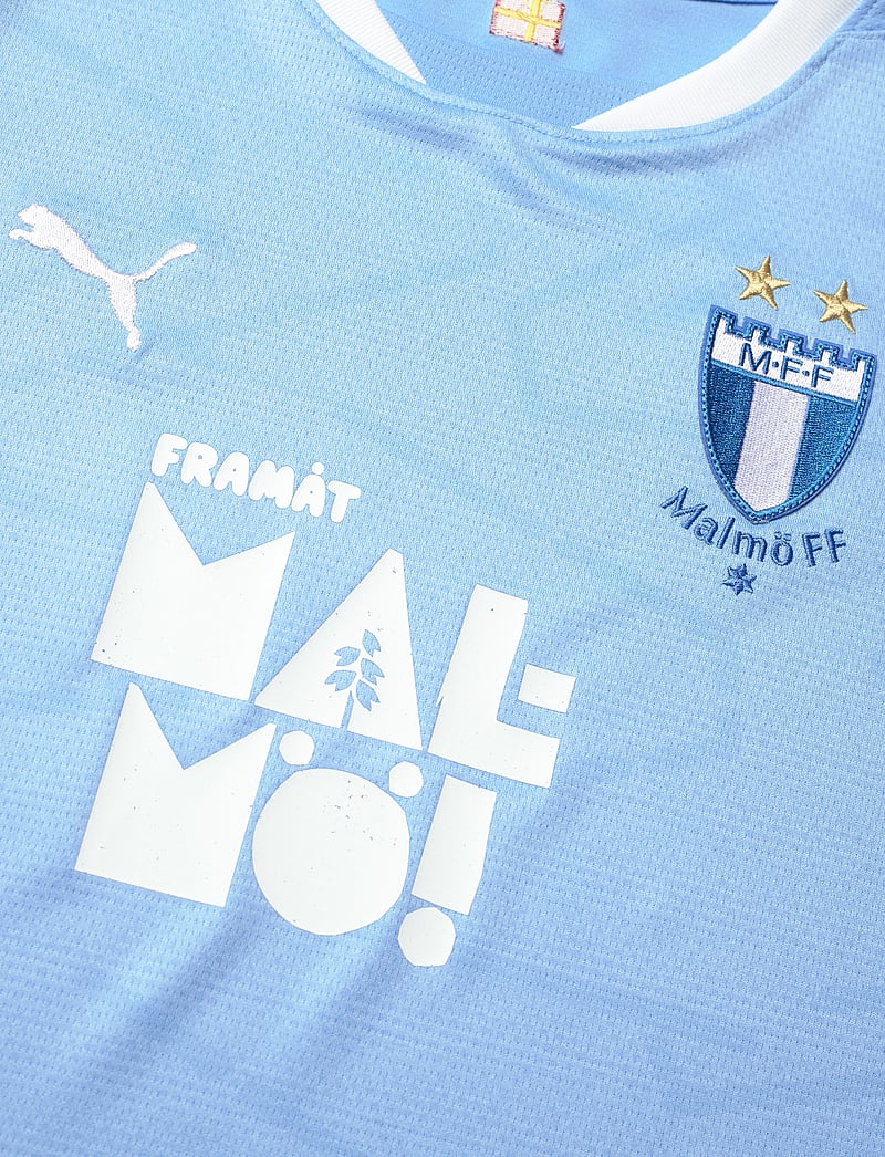 MALMÖ FF - MFF Home Jersey Replica Jr - spordisärgid - team light blue-puma white - 4