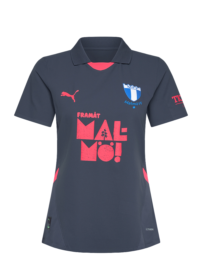 MALMÖ FF - MFF Away Jersey Promo W - fotbollströjor - dark night-fire orchid - 0