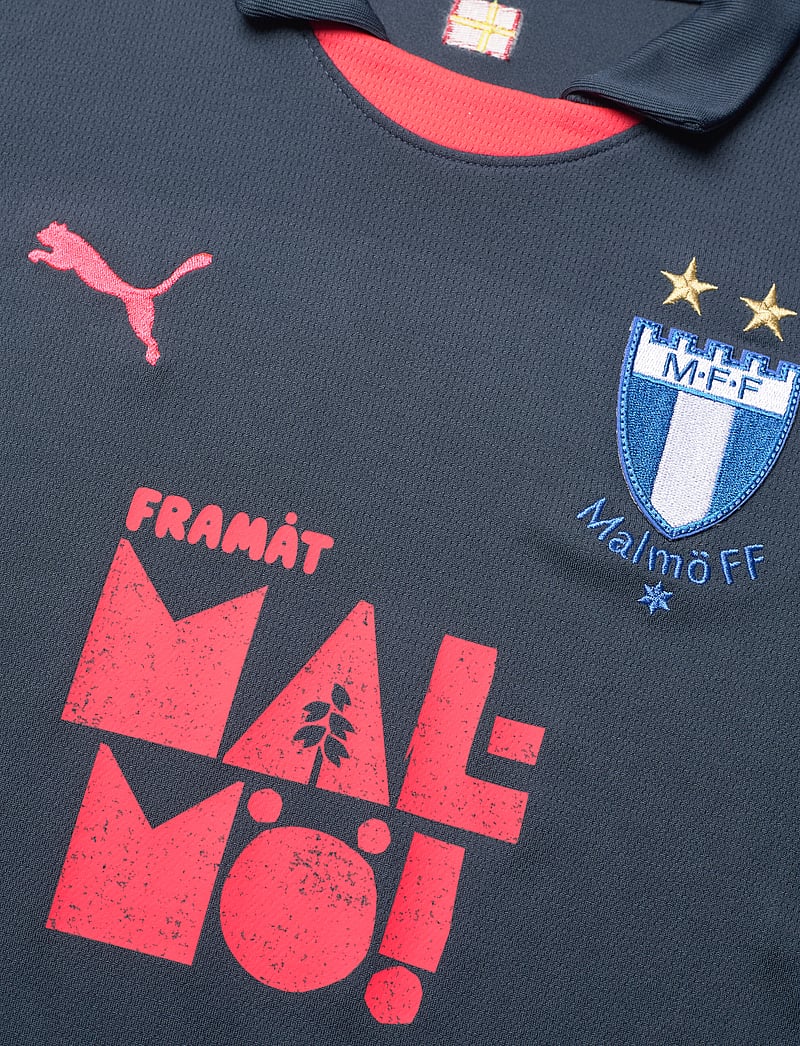 MALMÖ FF - MFF Away Jersey Replica Jr - topy sportowe - dark night-fire orchid - 4
