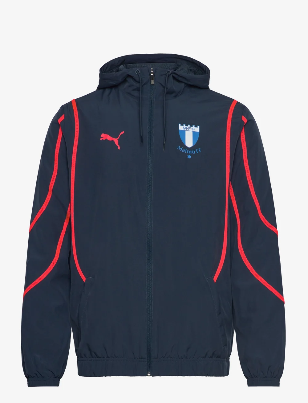 MALMÖ FF - MFF Prematch Woven Jacket - sportjacken - dark night-fire orchid - 0