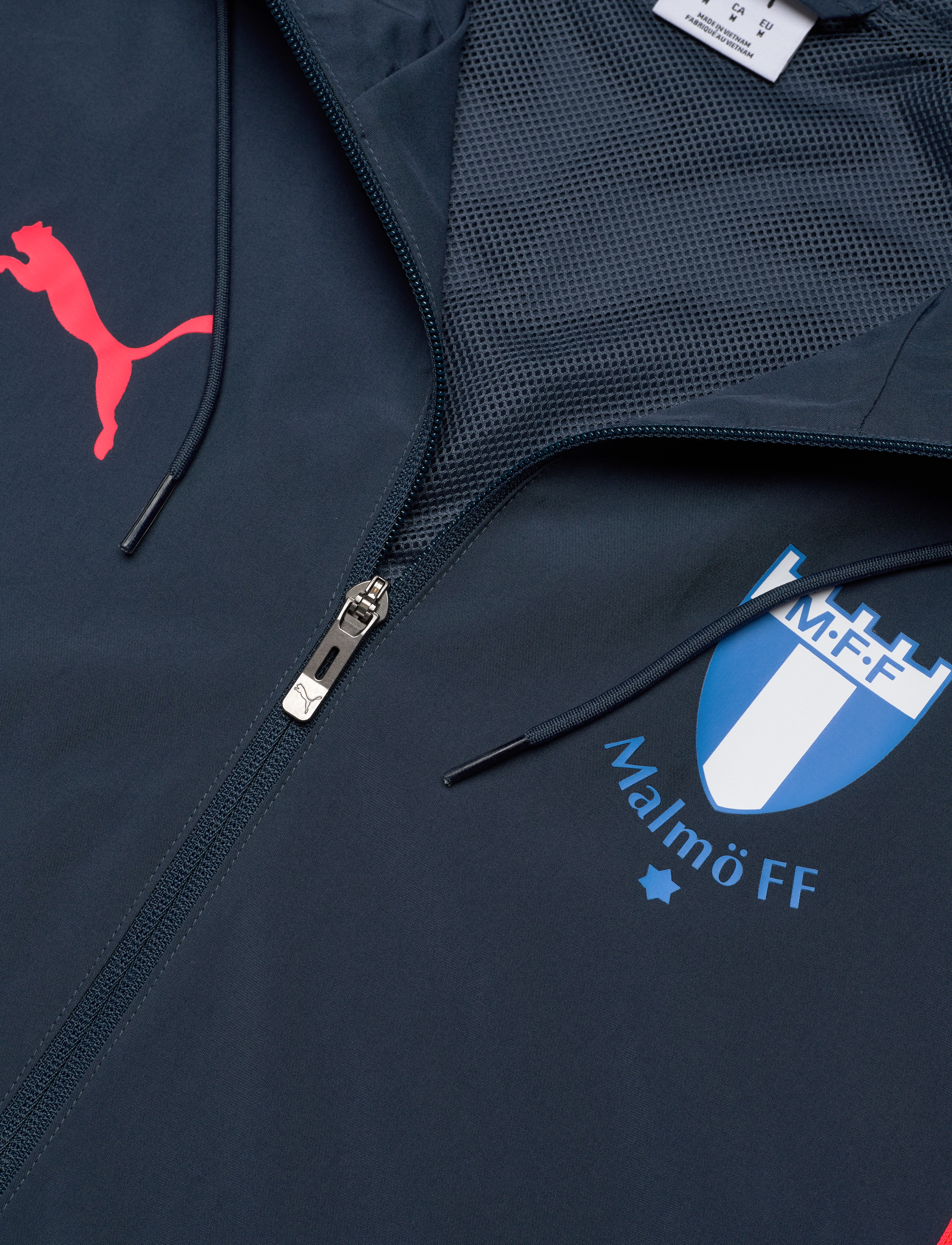 MALMÖ FF - MFF Prematch Woven Jacket - dark night-fire orchid - 2