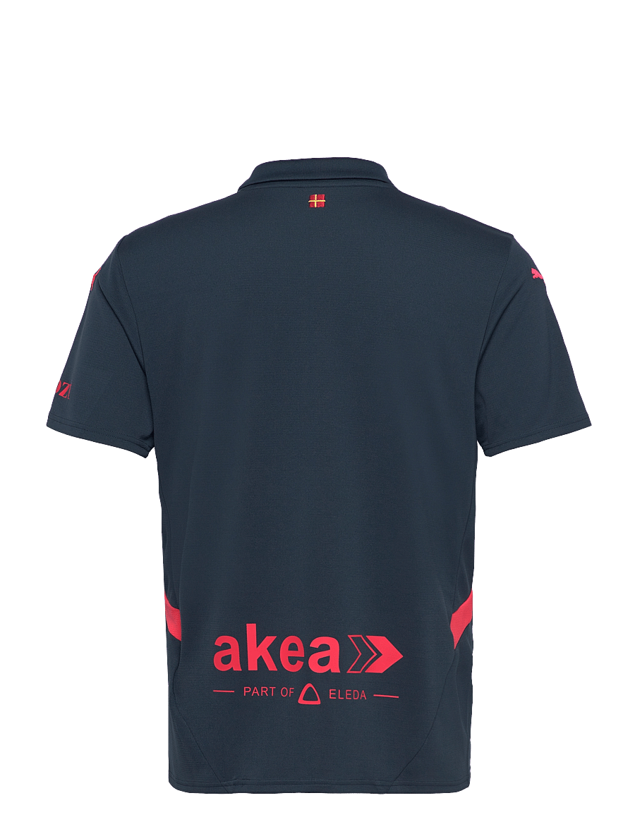 MALMÖ FF - MFF Away Jersey Replica - fodboldtrøjer - dark night-fire orchid - 1