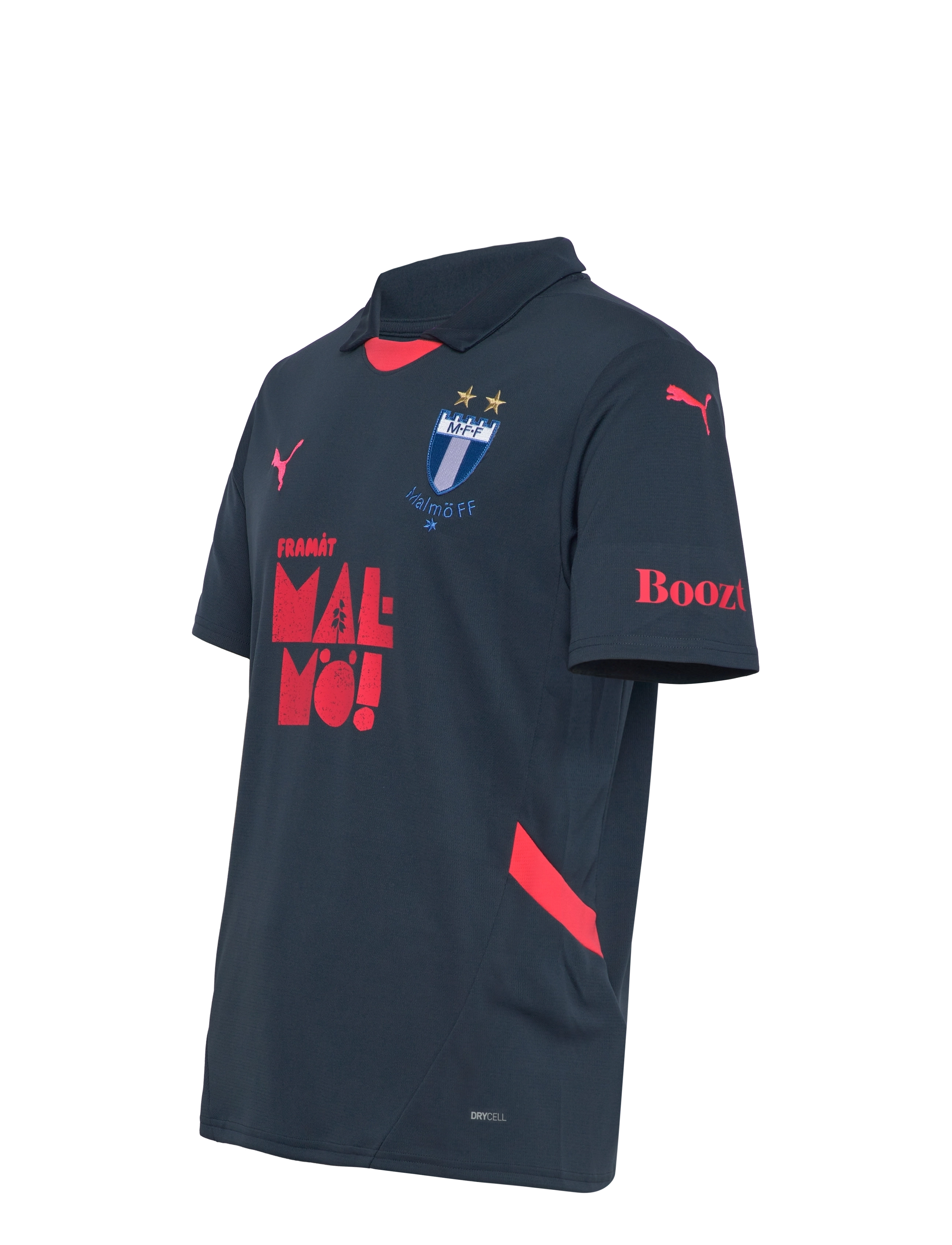 MALMÖ FF - MFF Away Jersey Replica - fodboldtrøjer - dark night-fire orchid - 2