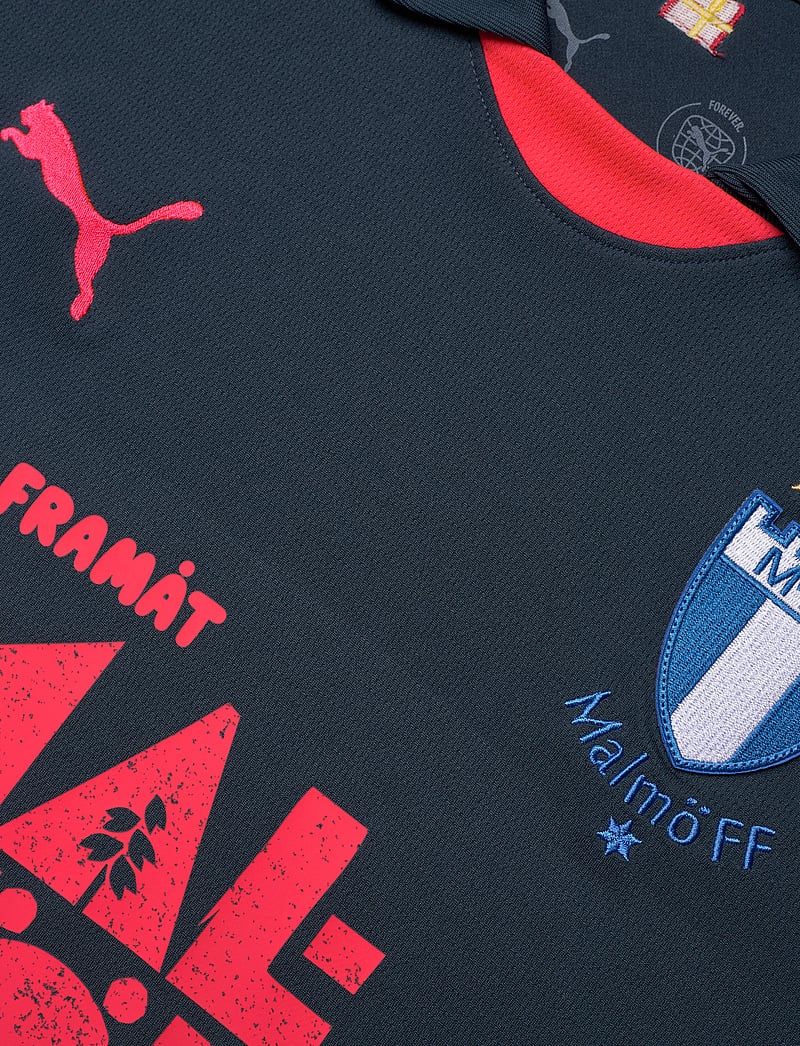 MALMÖ FF - MFF Away Jersey Replica - jalgpallisärgid - dark night-fire orchid - 3