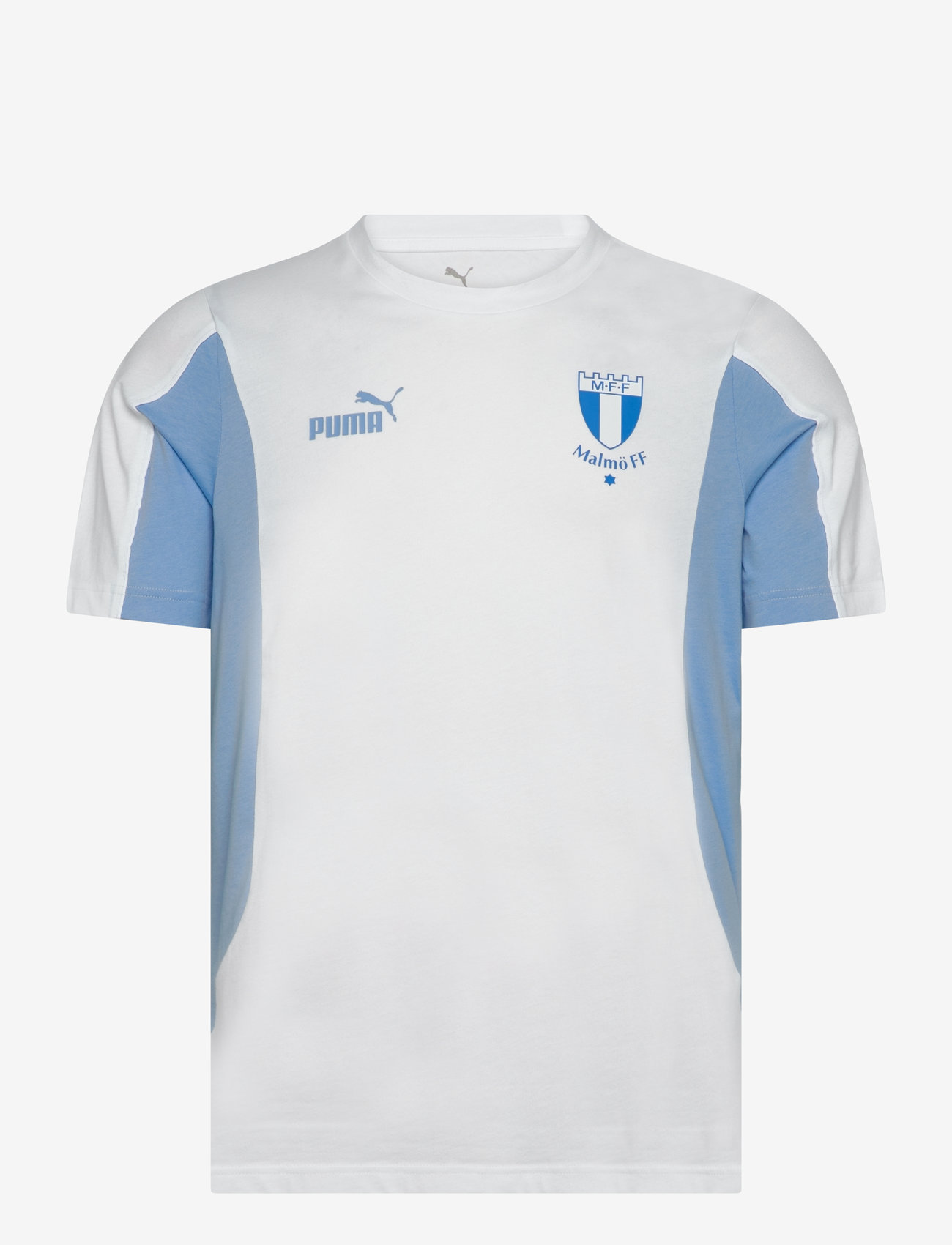 MALMÖ FF - MFF ftblARCHIVE Tee - football shirts - puma white-team light blue - 0