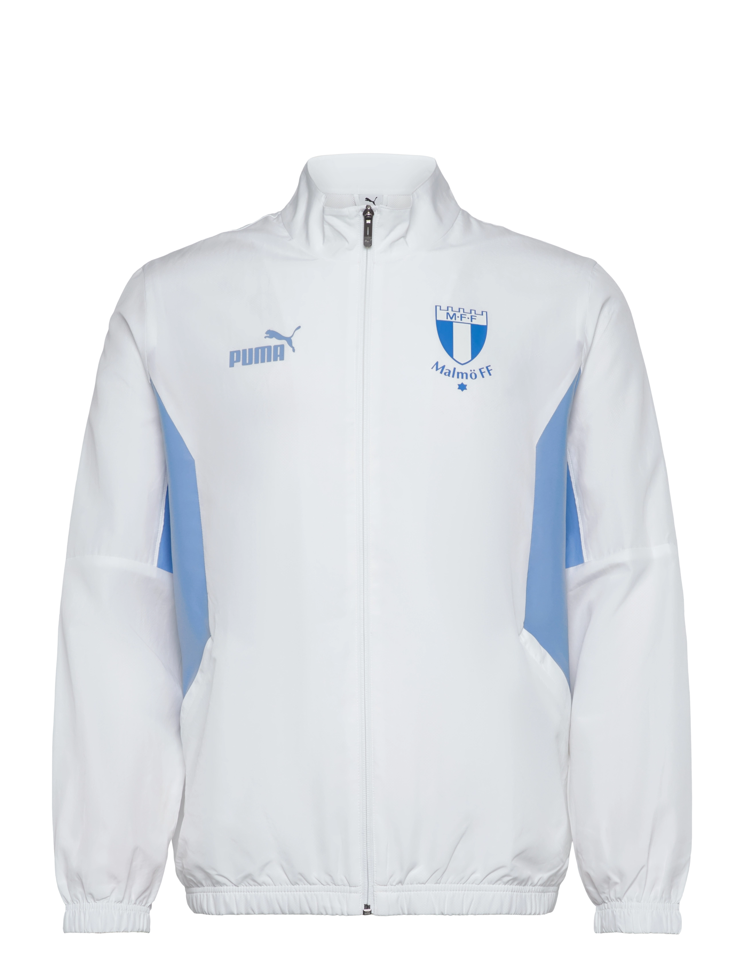 MALMÖ FF MFF ftblARCHIVE Jacket - Jalkapallo - PUMA WHITE-TEAM LIGHT BLUE / white