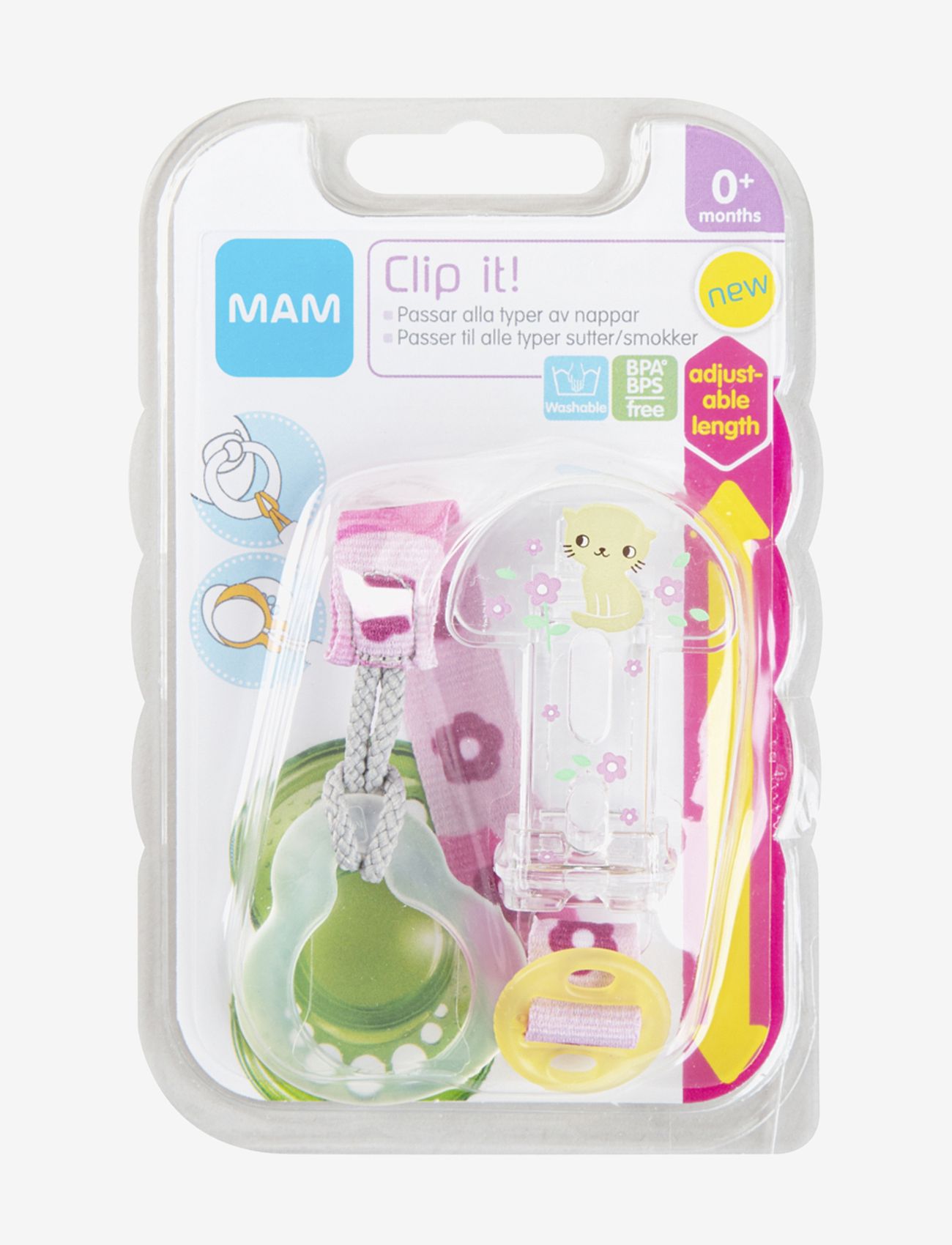 MAM - MAM Clip it! - pink - 1