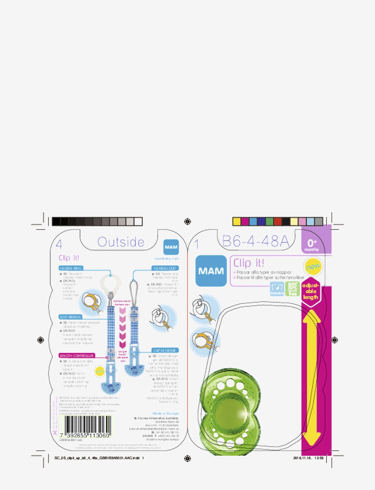 MAM - MAM Clip it! - pink - 2