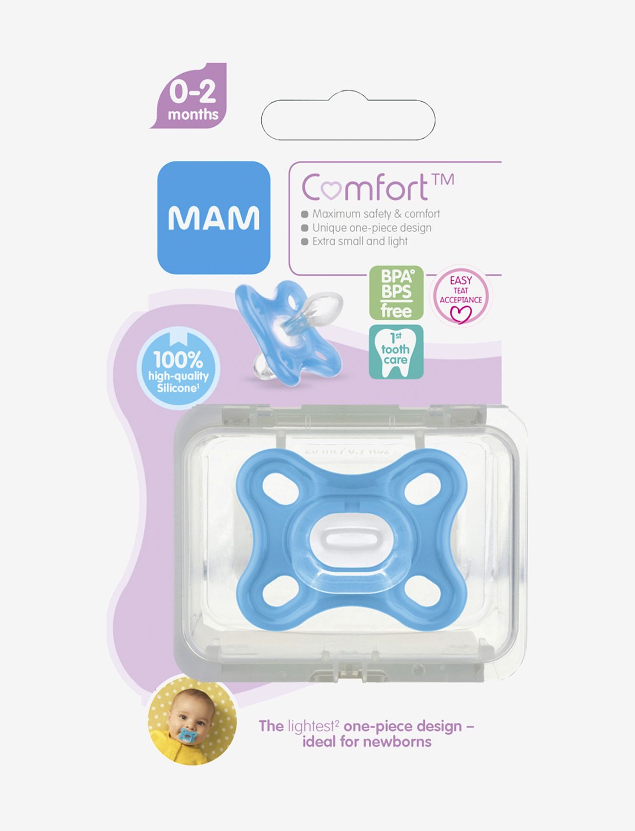 MAM - MAM Comfort Blue - tutit - blue - 2