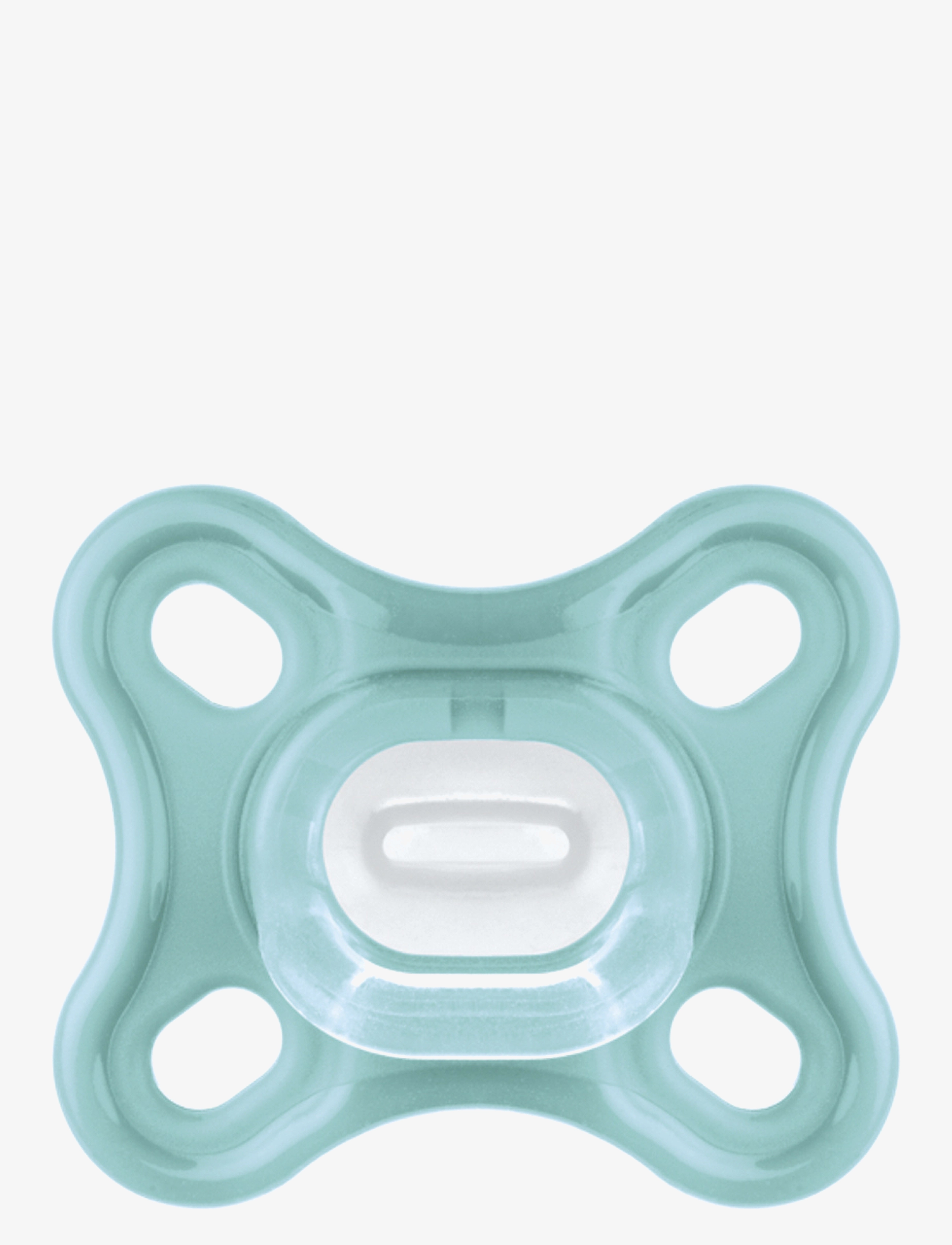 MAM Comfort 3-12M Silicone Neutral 1P, Børn, Komfort Silikone Sut, Blå, Str: 2-6M