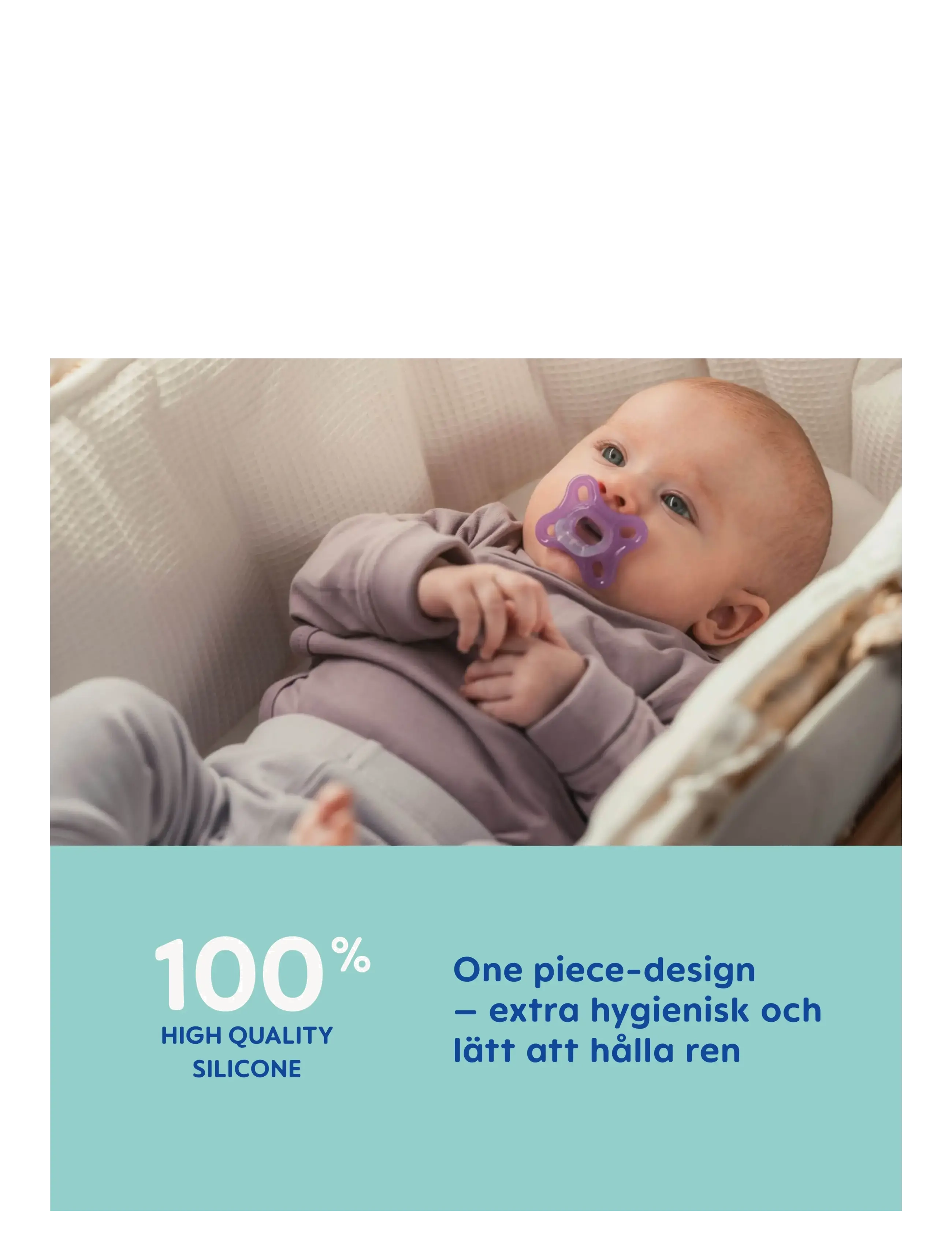 MAM - MAM Comfort 3-12m silicone Neutral 1p - Čiulptukai - neutral - 5