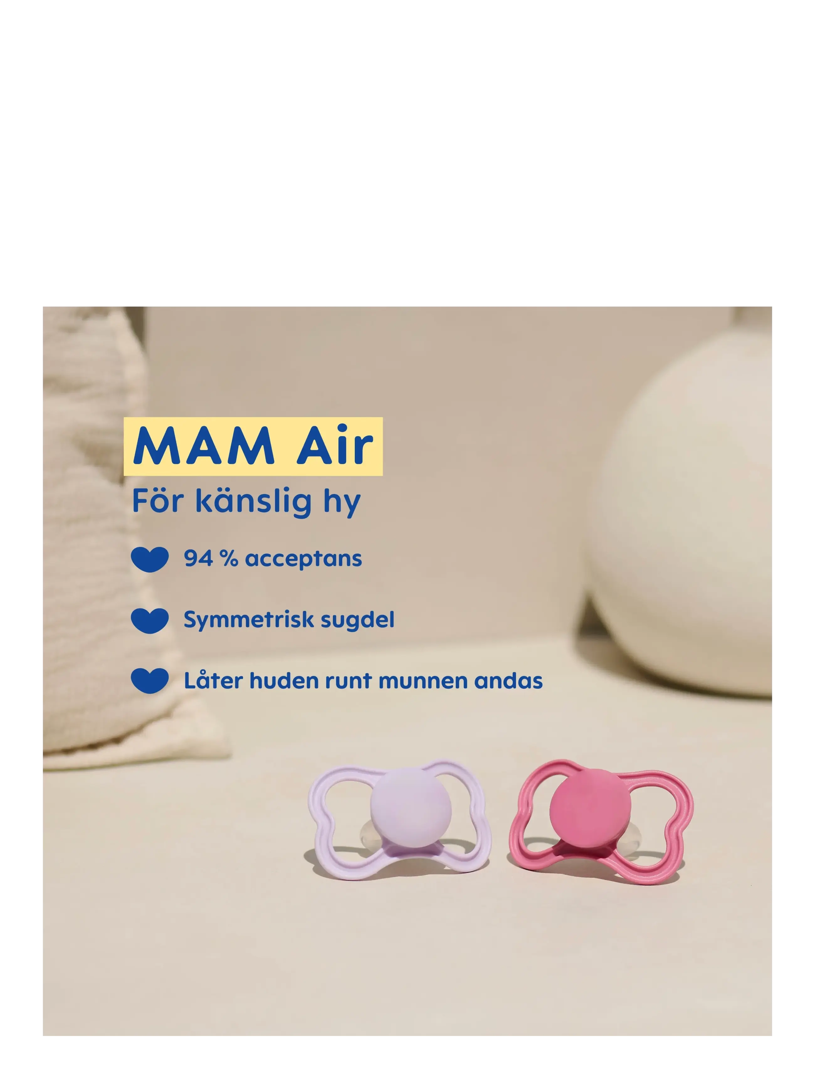 MAM - MAM Air Silicone Neutral 6-16m - spenen - neutral - 3
