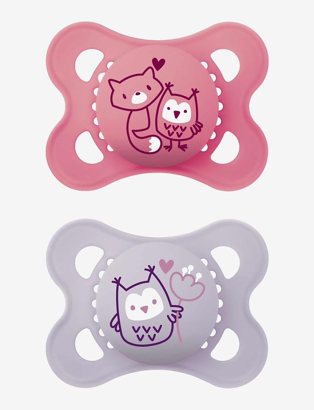 MAM - MAM Original 0-6m Silicone Pink - pink - 0