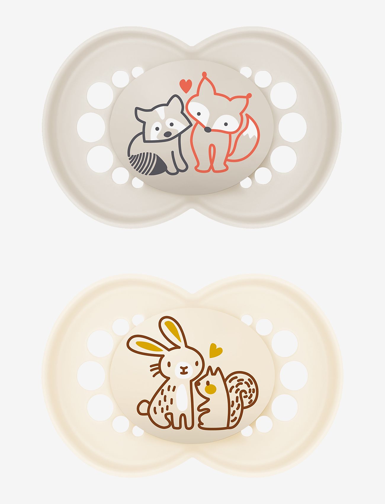 MAM - MAM Original 6-16m Silicone Neutral 2p - sutter - neutral - 0