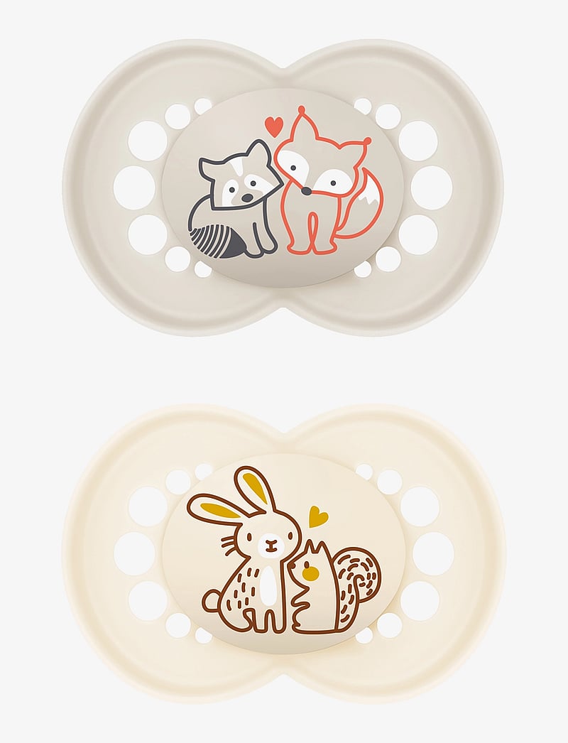 MAM - MAM Original 6-16m Silicone Neutral 2p - die niedrigsten preise - neutral - 0