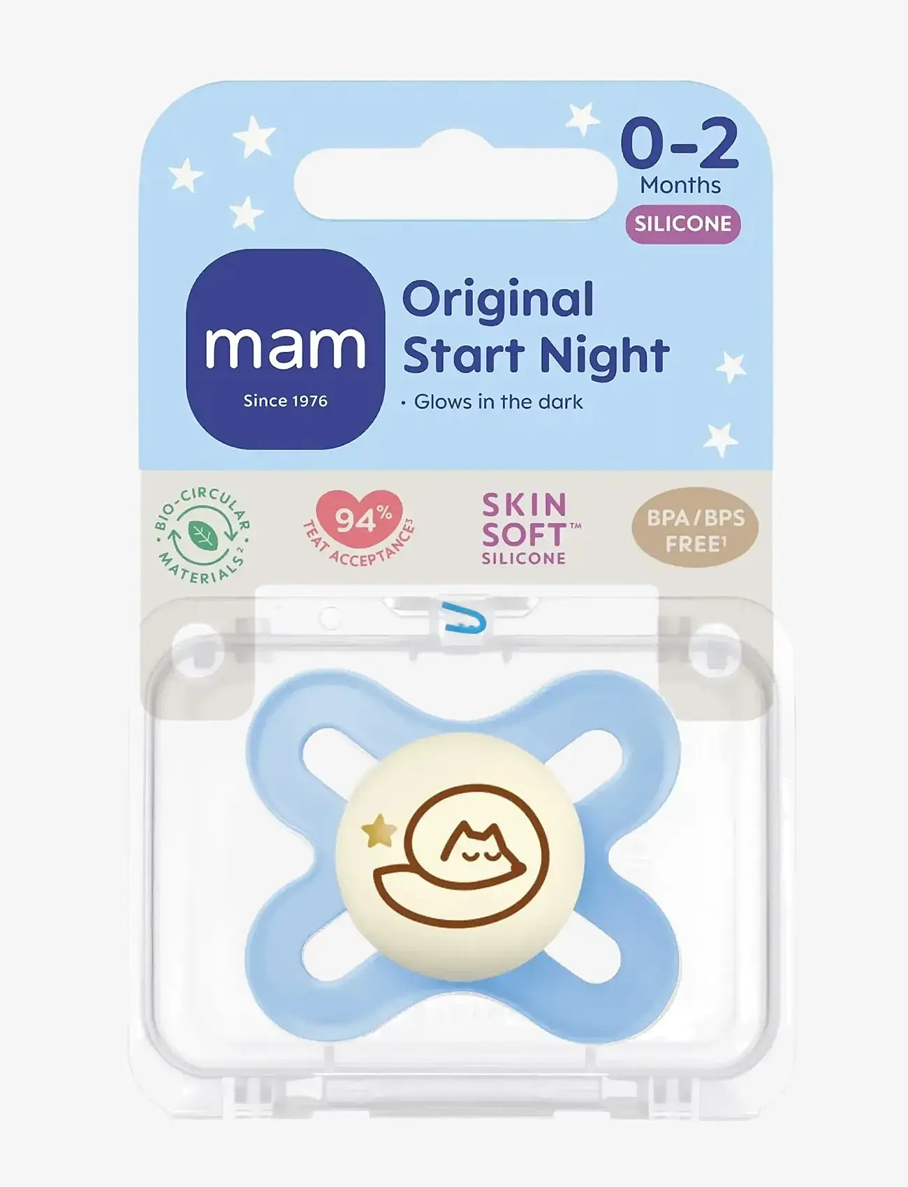 MAM - MAM Start Night  0-2m silk, Blue - sutter - blue - 3