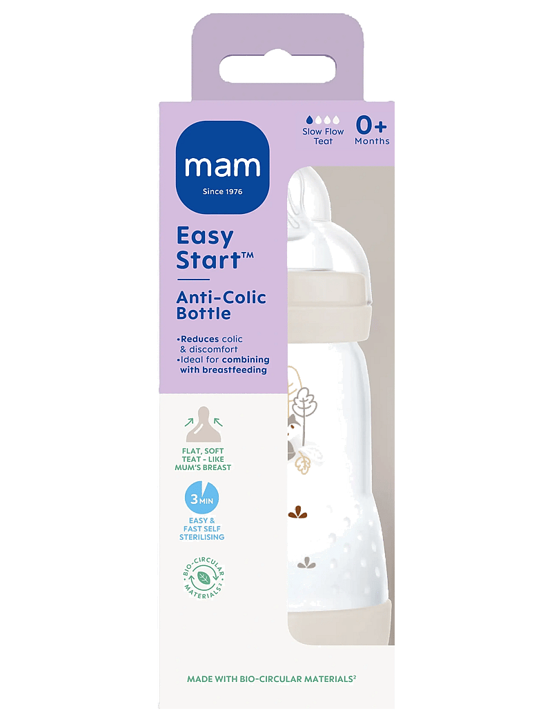 MAM - MAM Easy Start Anti-Colic 260ml Neutral (inc. 1 pcs) - babyflaschen - neutral - 1