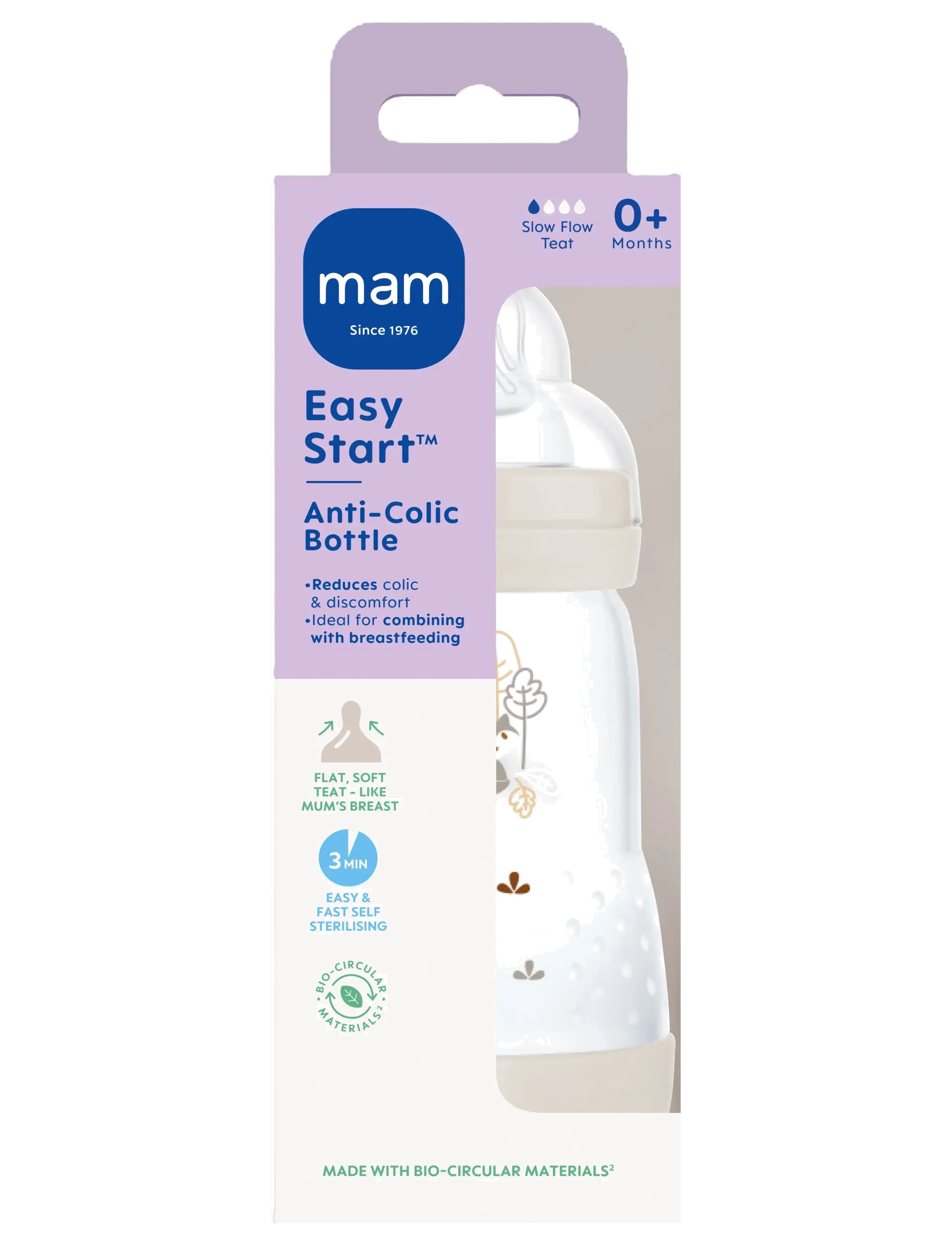 MAM - MAM Easy Start Anti-Colic 260ml Neutral (inc. 1 pcs) - neutral - 1