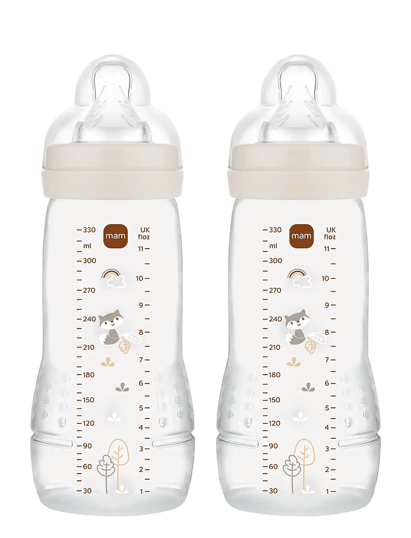 MAM - Mam Easy Active Neutral 330ml 2P - babyflaschen - beige - 0