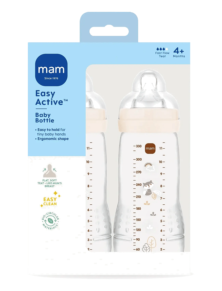 MAM - Mam Easy Active Neutral 330ml 2P - beige - 1