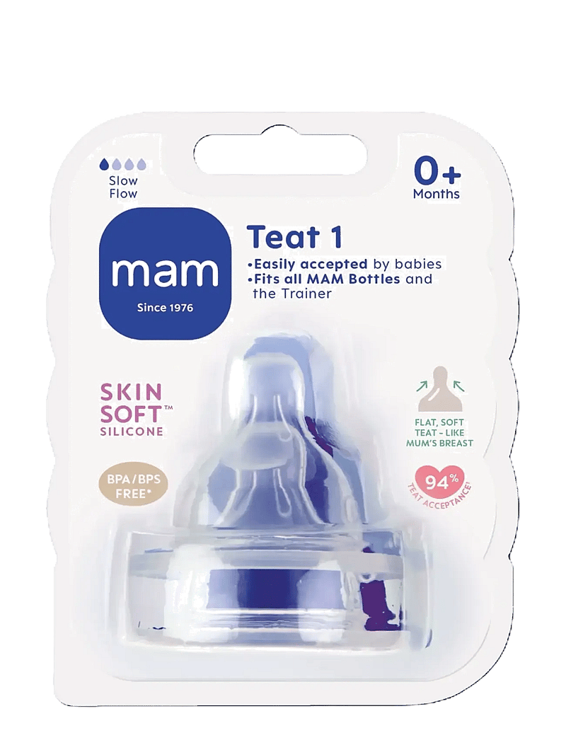MAM - MAM Teat size 1 - transparent - 1