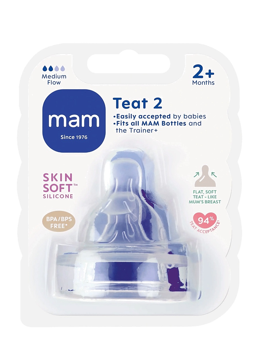 MAM - MAM Teat size 2 - aksessuaarid - transparent - 1