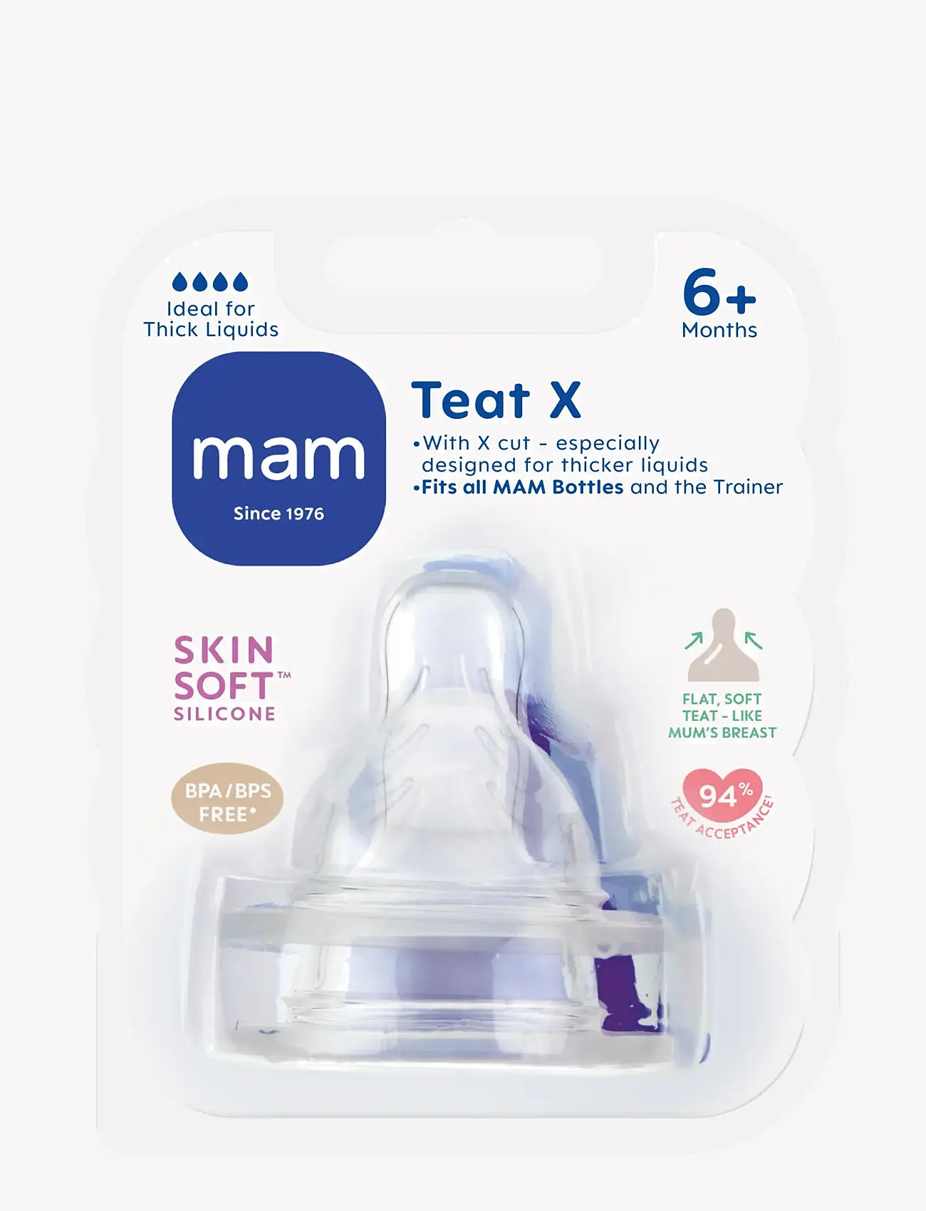 MAM - MAM Teat size X - accessoires - transparent - 1