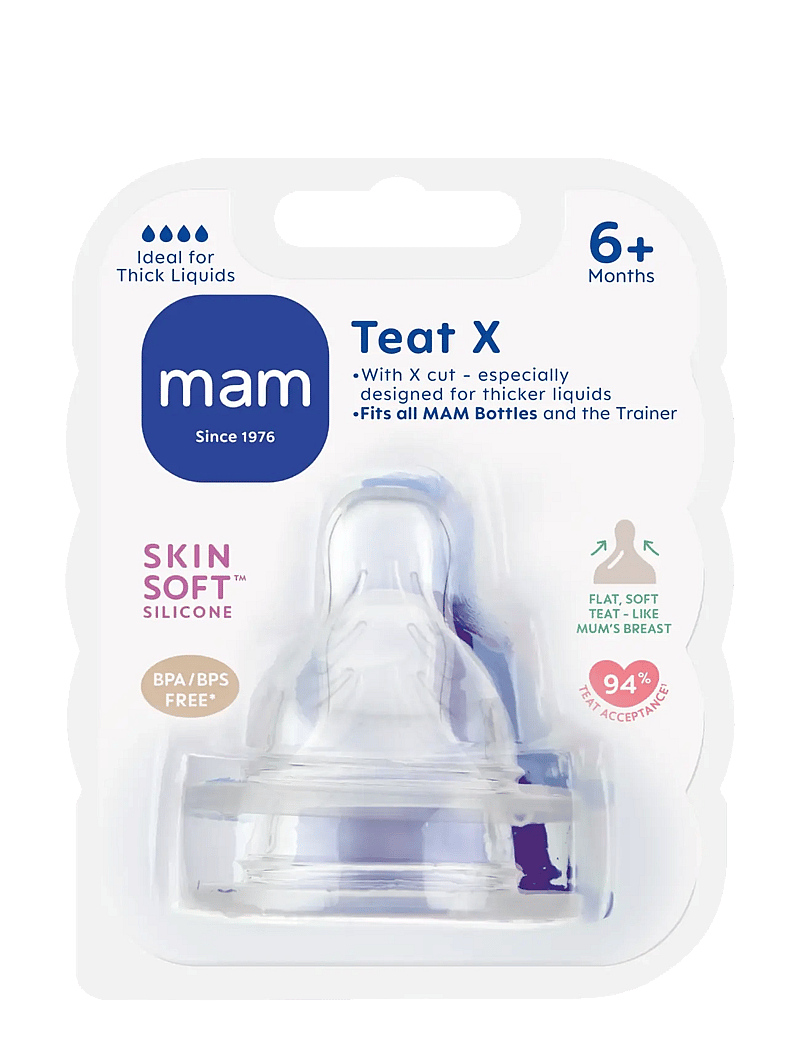 MAM - MAM Teat size X - madalaimad hinnad - transparent - 1