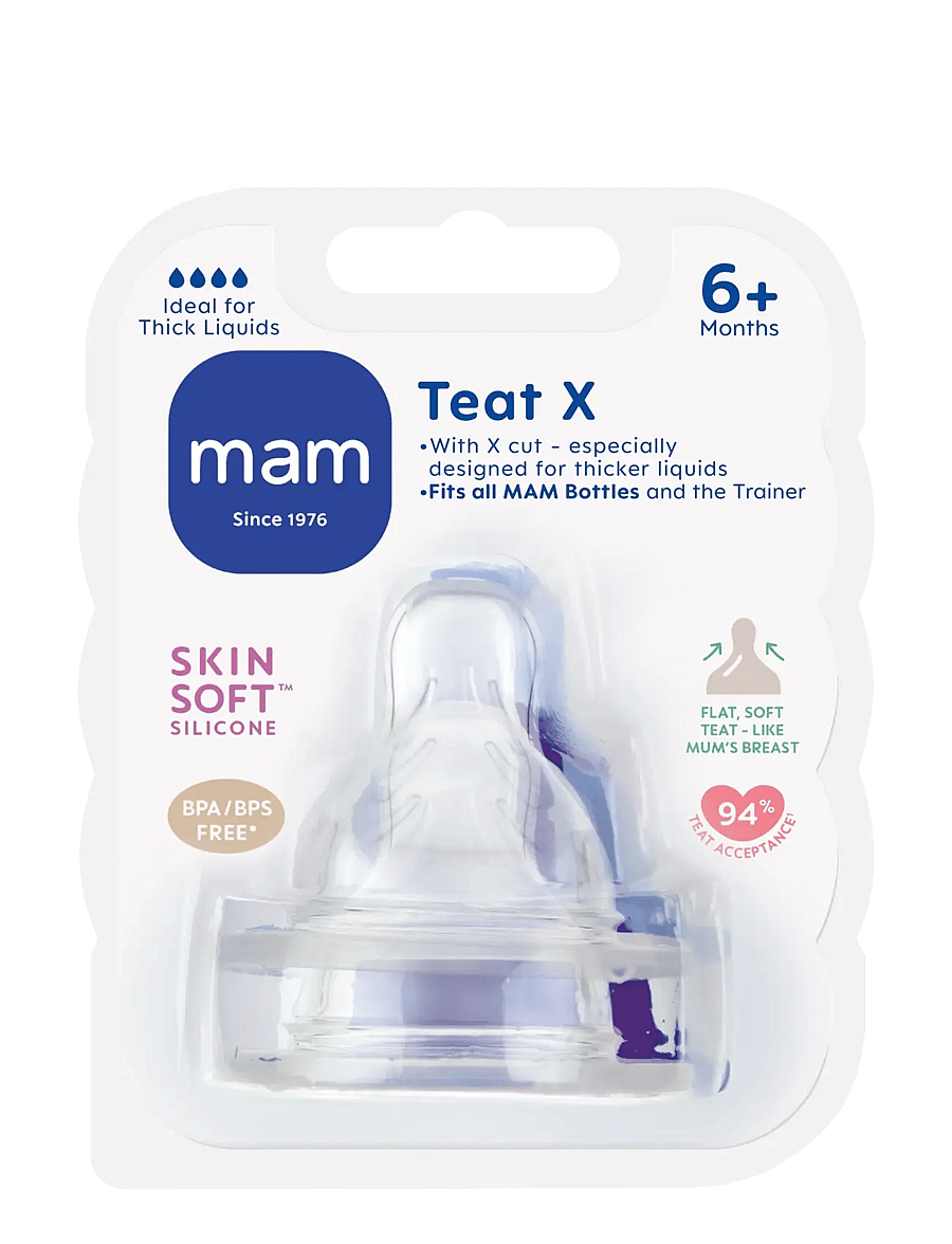 MAM - MAM Teat size X - die niedrigsten preise - transparent - 1