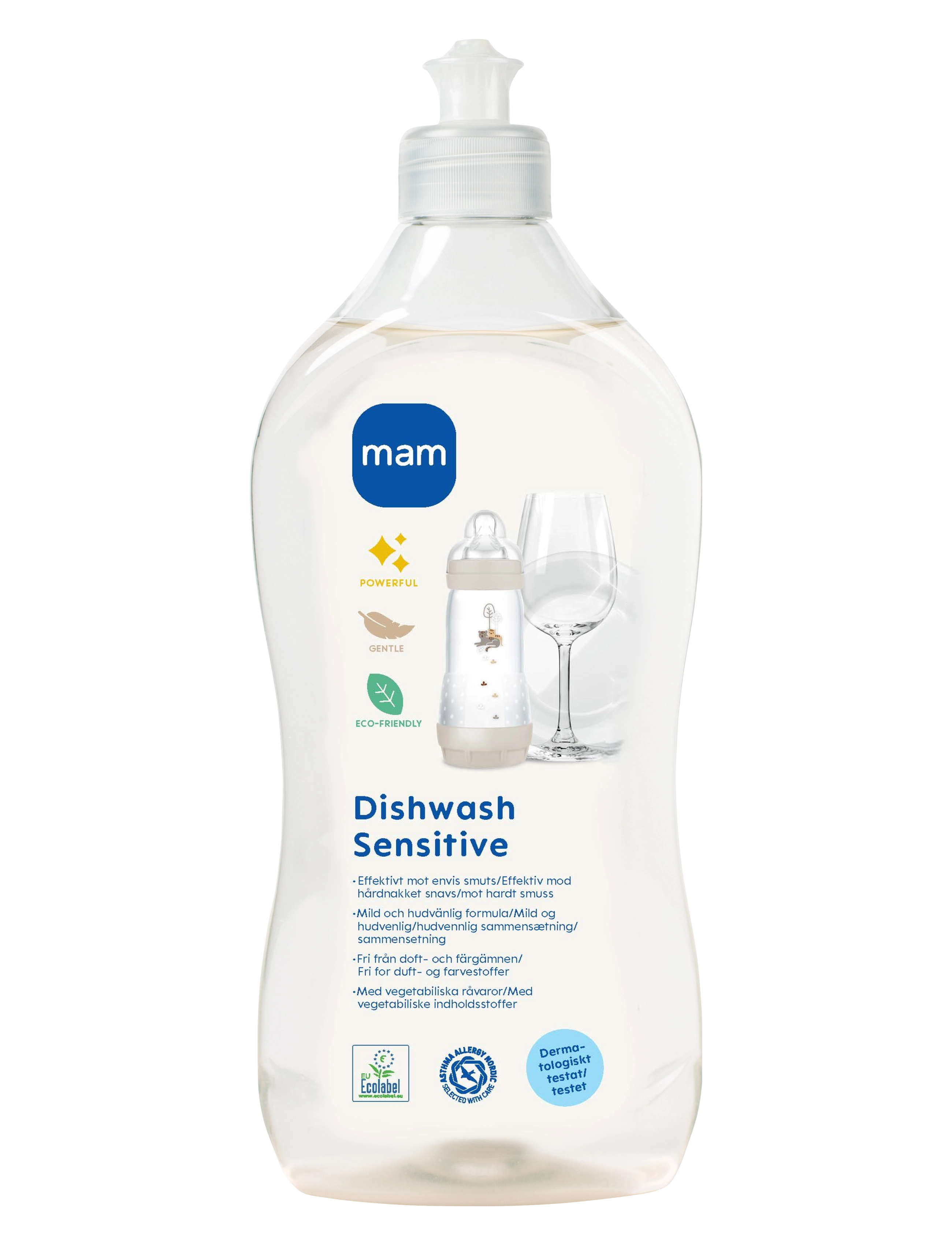 MAM Mam Dishwash, S, White, Opvask > Opvaskesæbe, Unisex