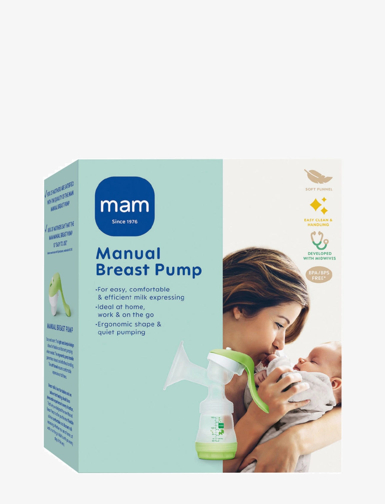 MAM - MAM Manual Breastpump - milchpumpen & zubehör - transparent - 1