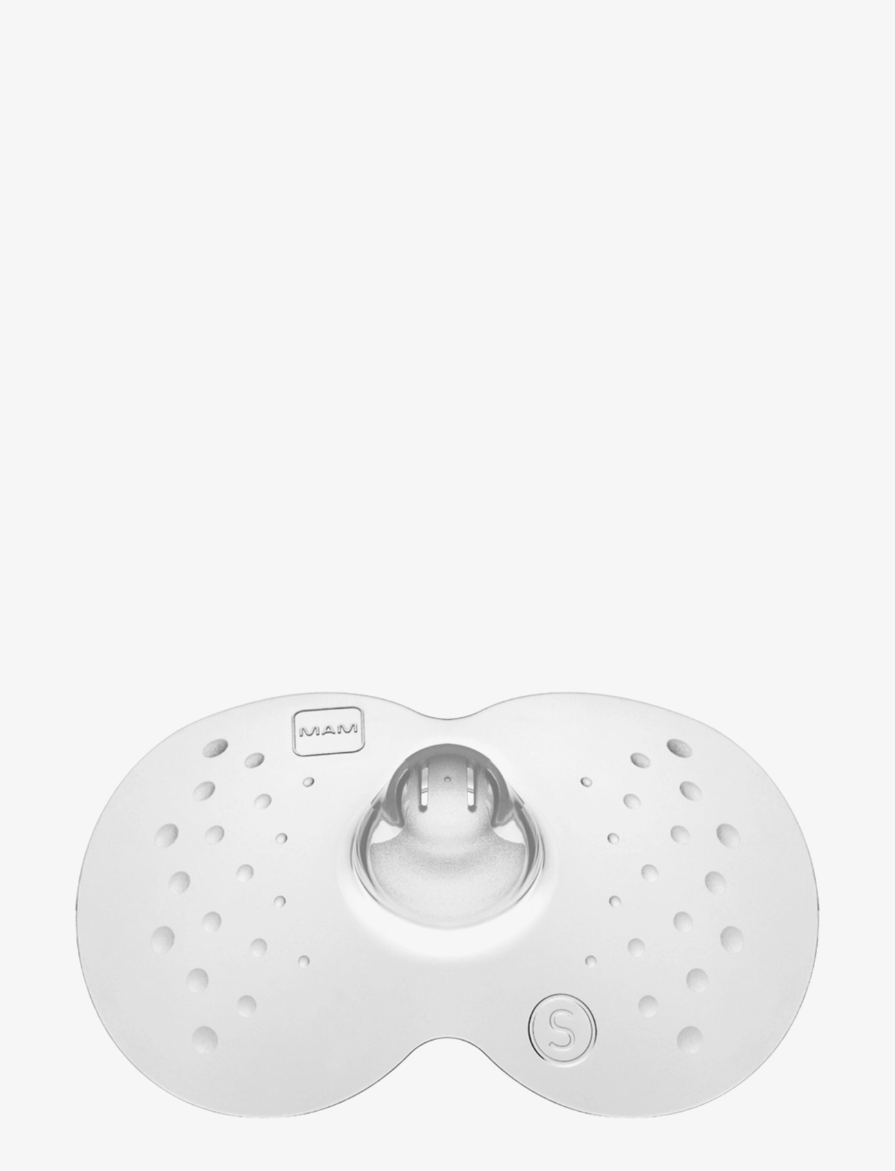 MAM MAM Nipple Shields Size S 2p - 4 for 3 - TRANSPARENT / white