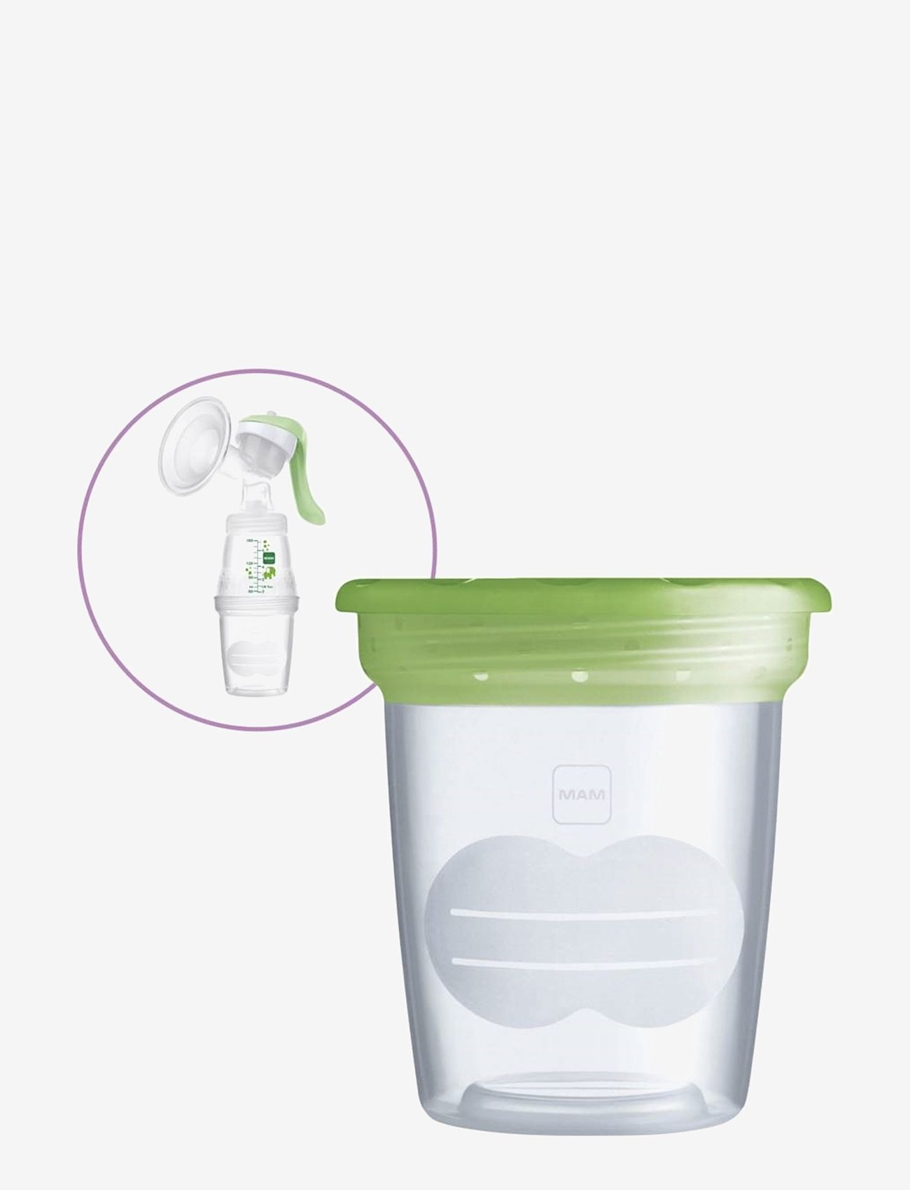 MAM - MAM Milk Storage Solution - laveste priser - transparent - 1