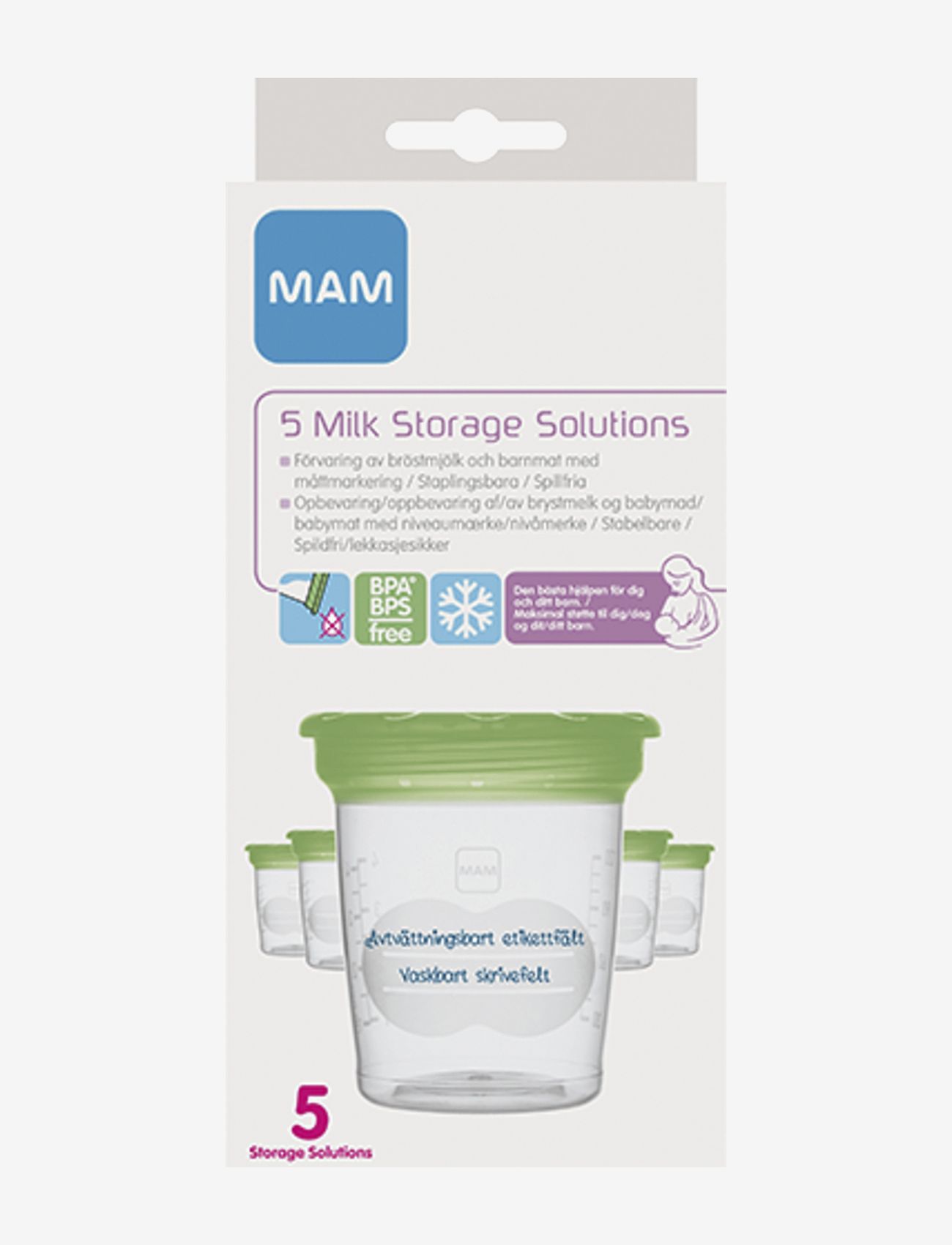 MAM - MAM Milk Storage Solution - laveste priser - transparent - 2